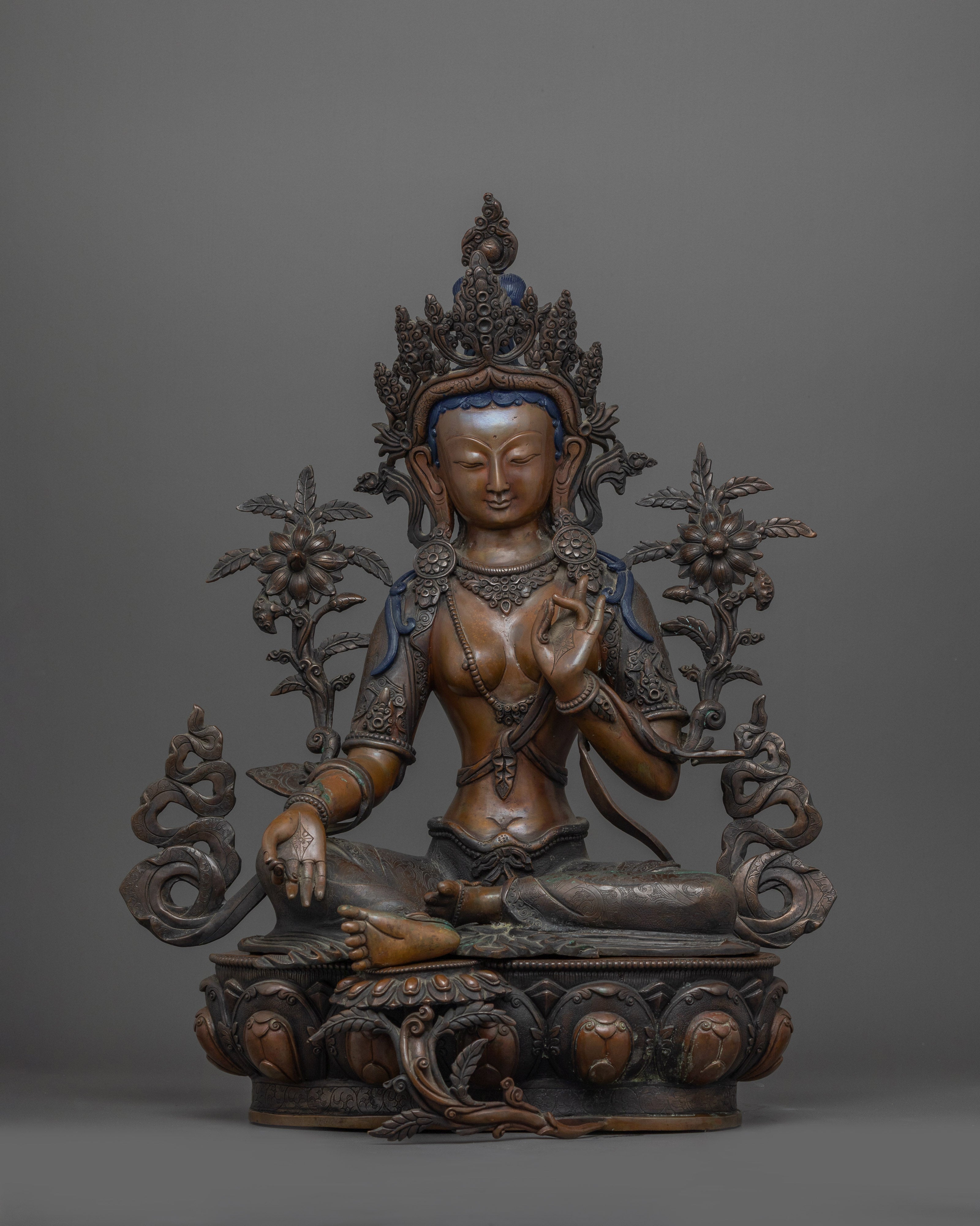 green-tara-compassion-deity-figurine