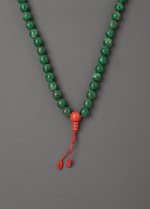 Turquoise Tibetan Mala Necklace | Beads for Japa