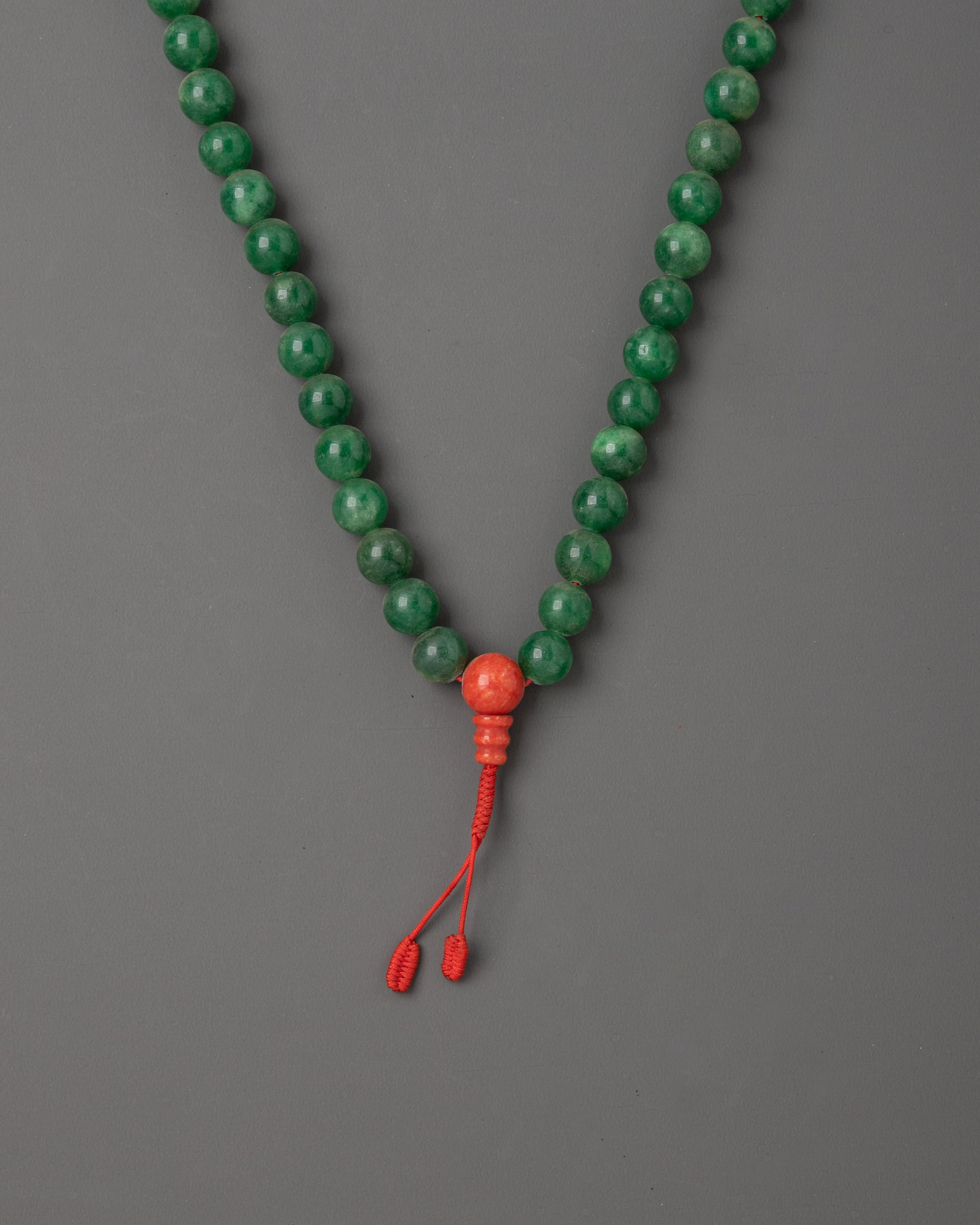 Turquoise Tibetan Mala Necklace | Beads for Japa