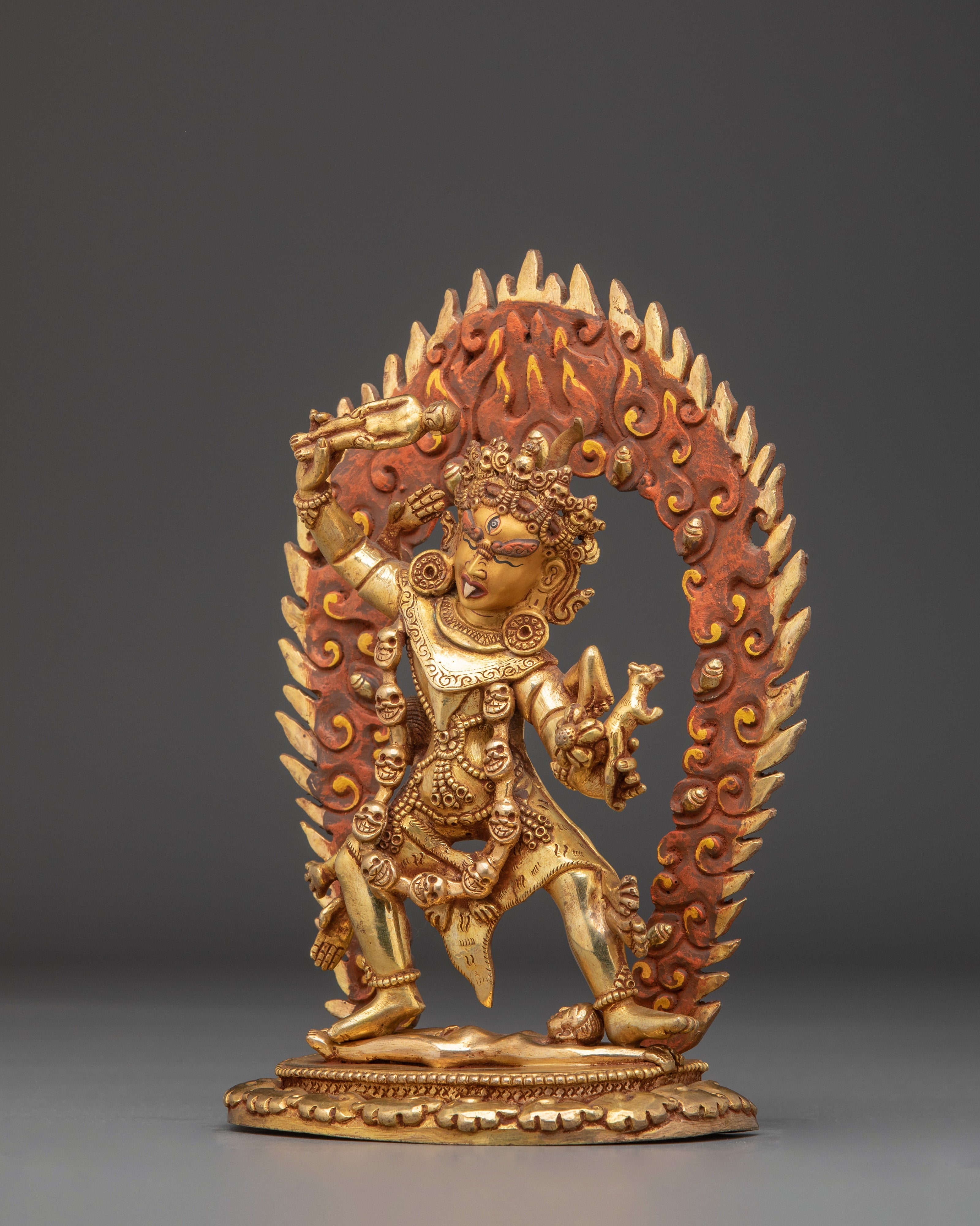 Handcrafted Ekajati Statue | Tibetan Buddhist Protector Deity