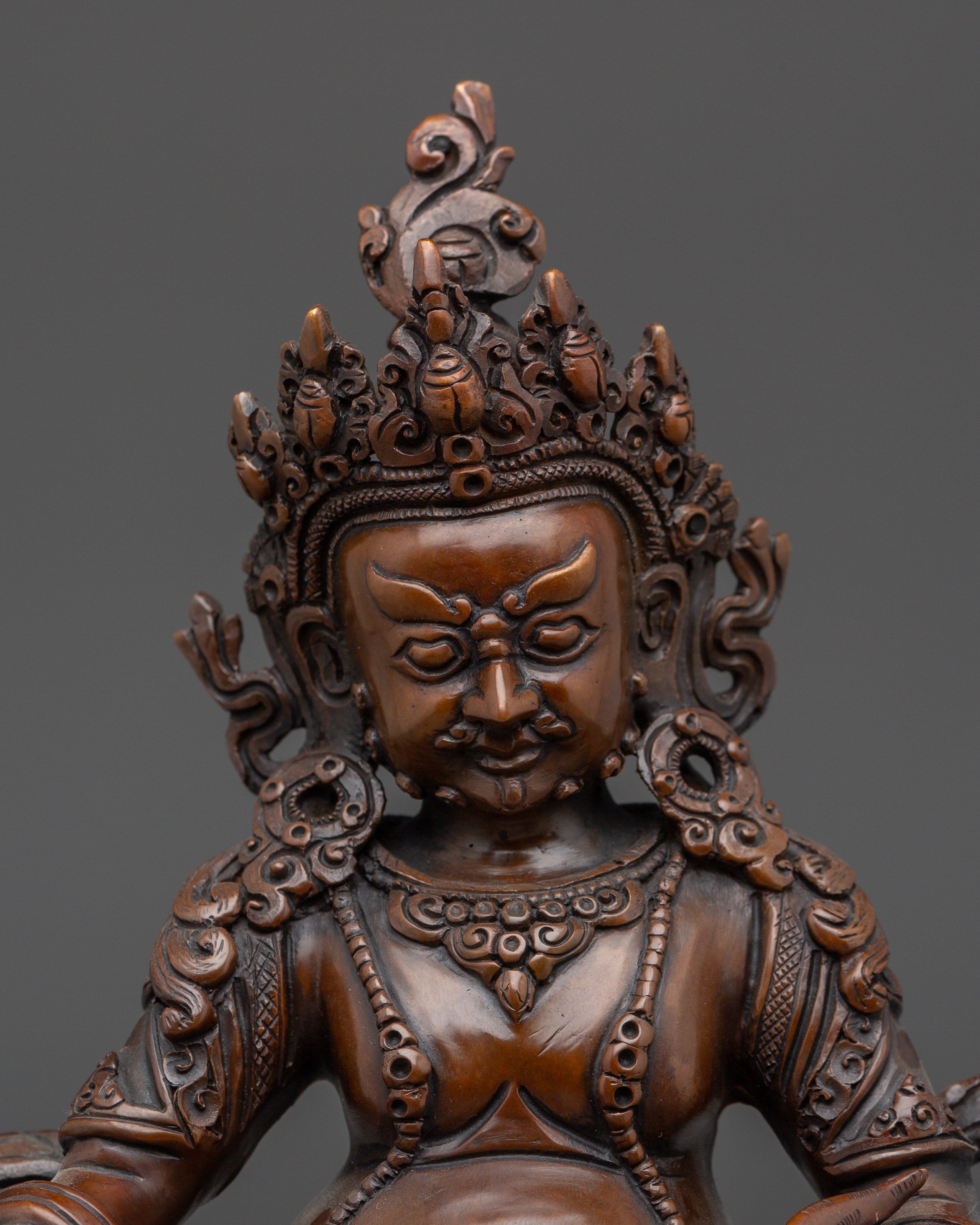 Dzambhala Buddhist Deity Statue | Guardian of Wealth