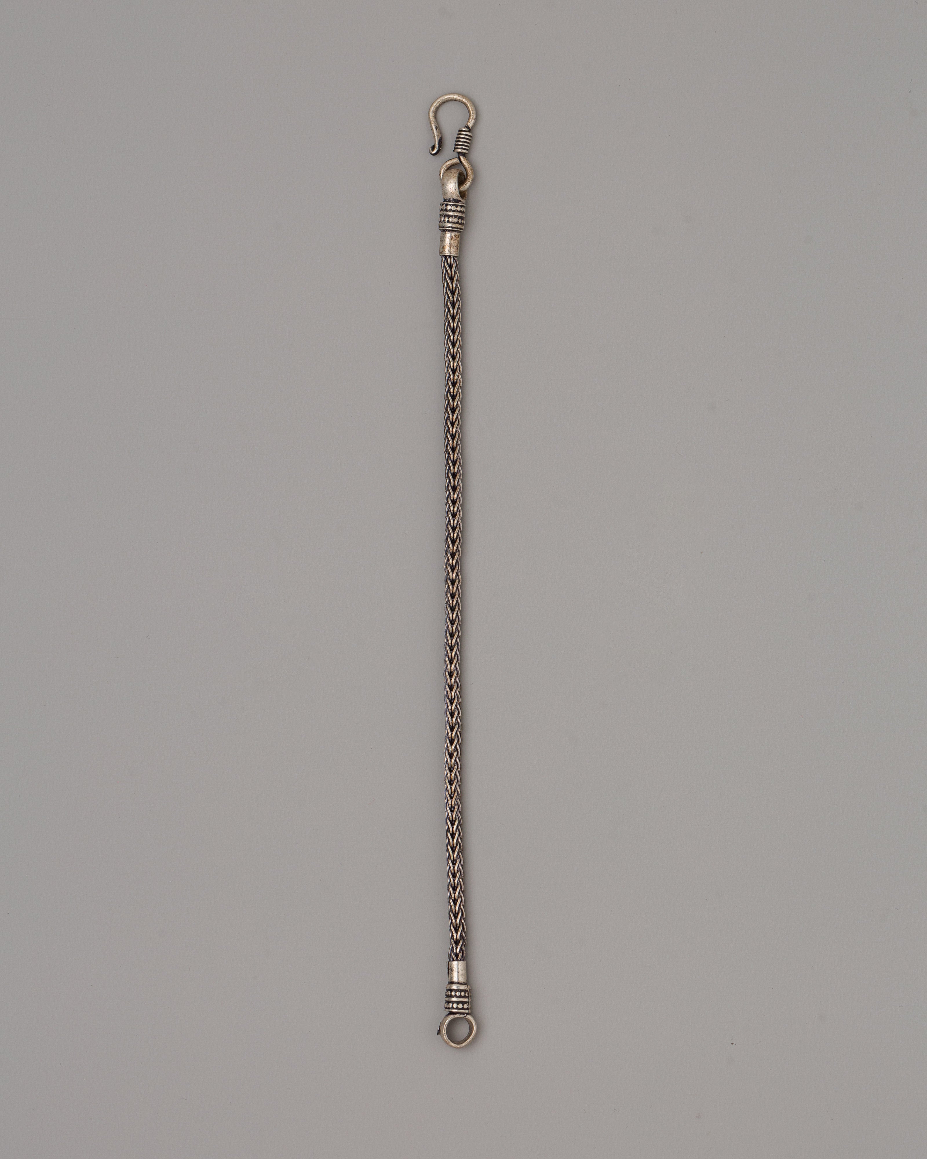 Stylish White Metal Bracelet