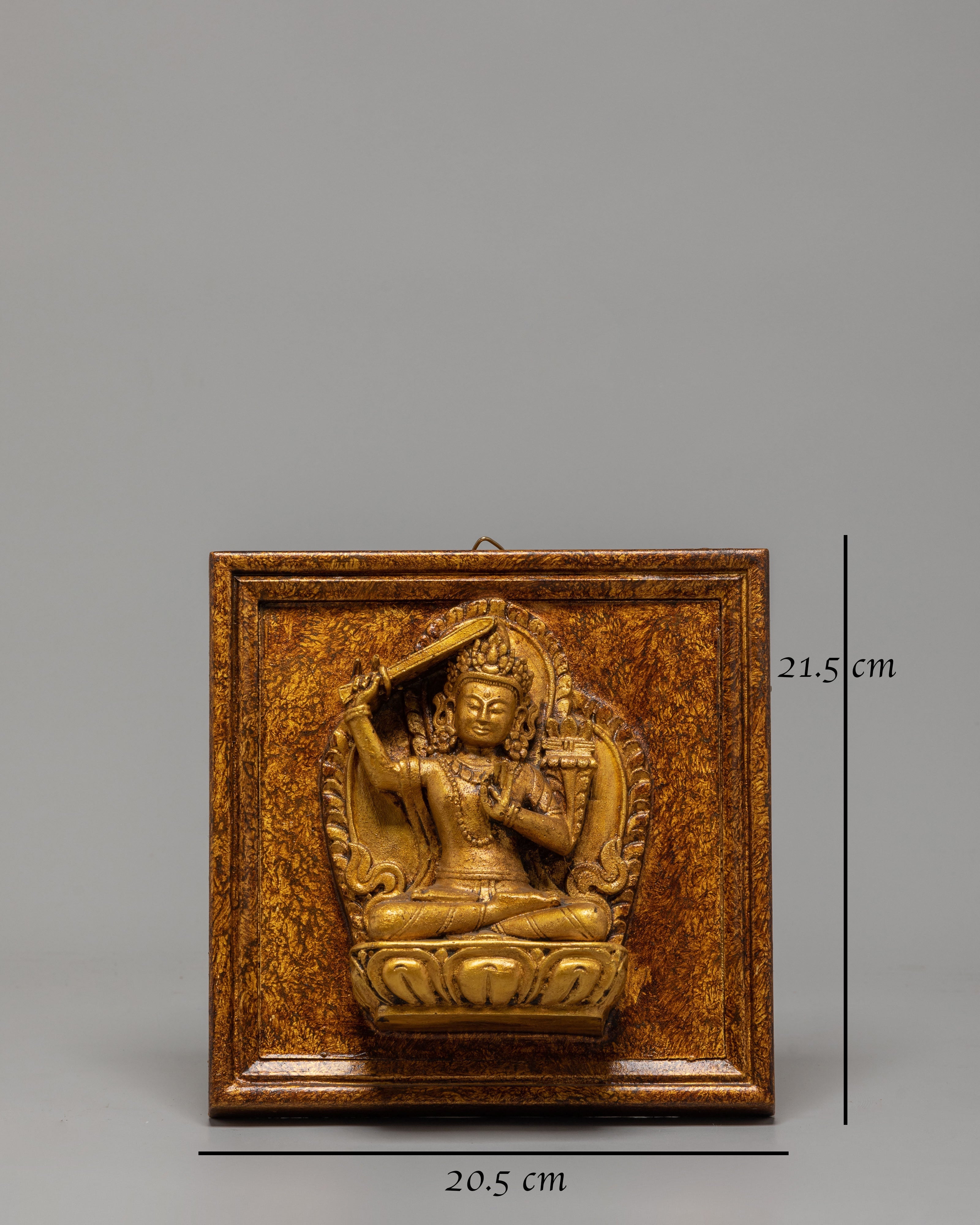 Sacred Manjushri Wall Hanging | Tibetan Buddhist Wisdom Decor