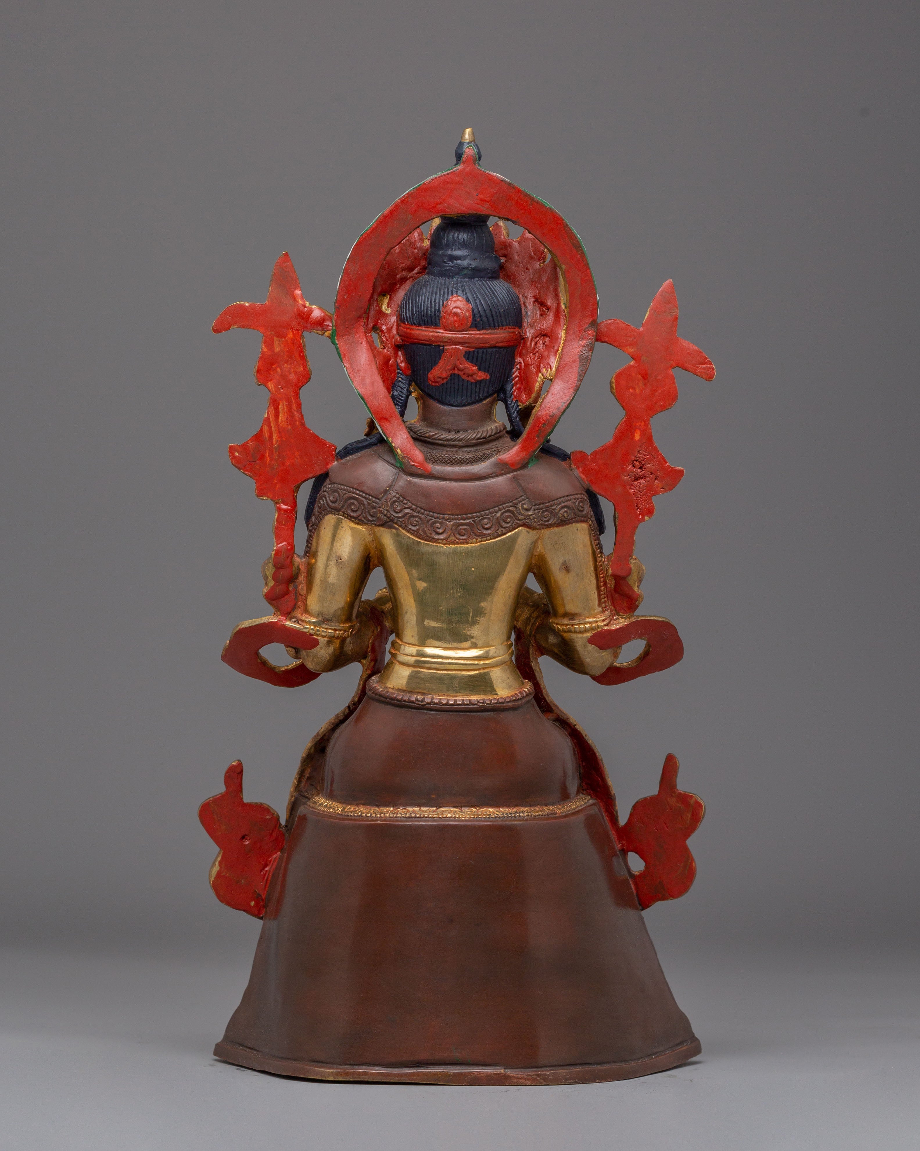 Future Buddha Maitreya Handmade Sculpture | Buddhist Spiritual Artwork