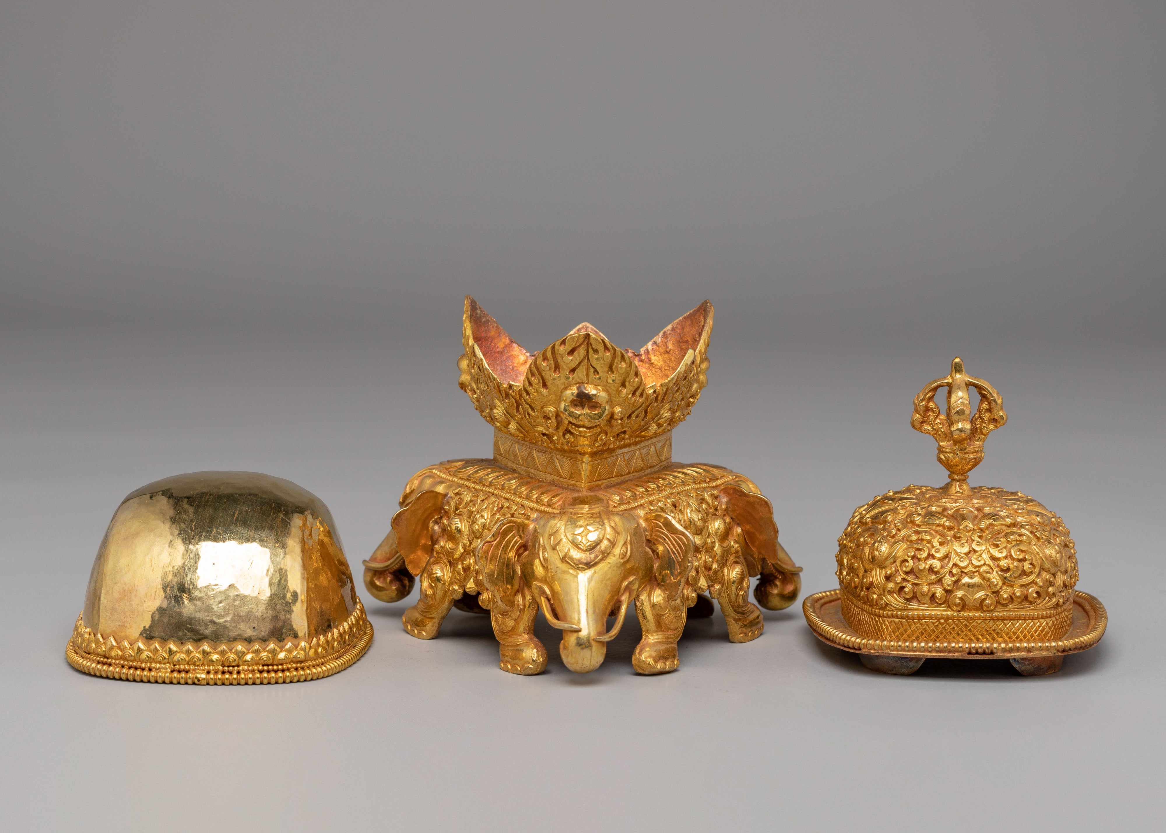 Traditional Kapala Offering Set | Handcrafted Ritual Skull Cup