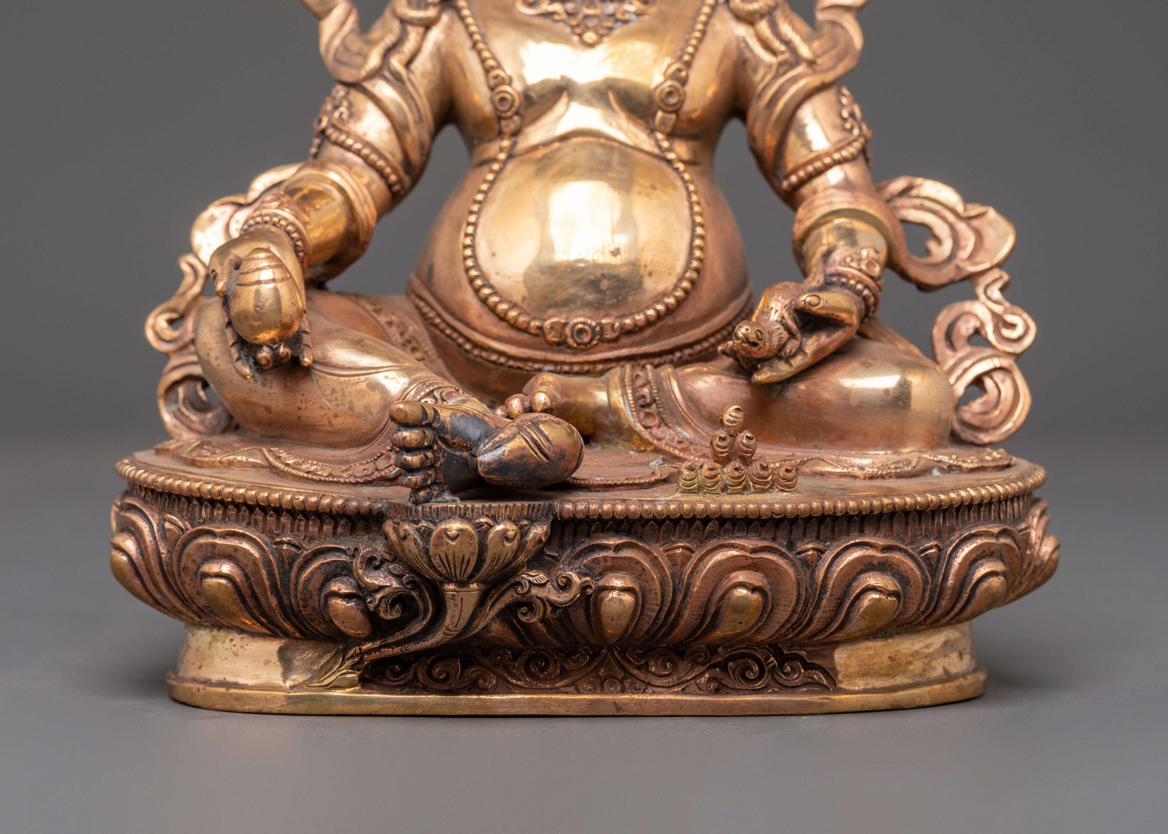 Himalayan Wealth Deity Dzambhala Statue | Symbol of Wealth