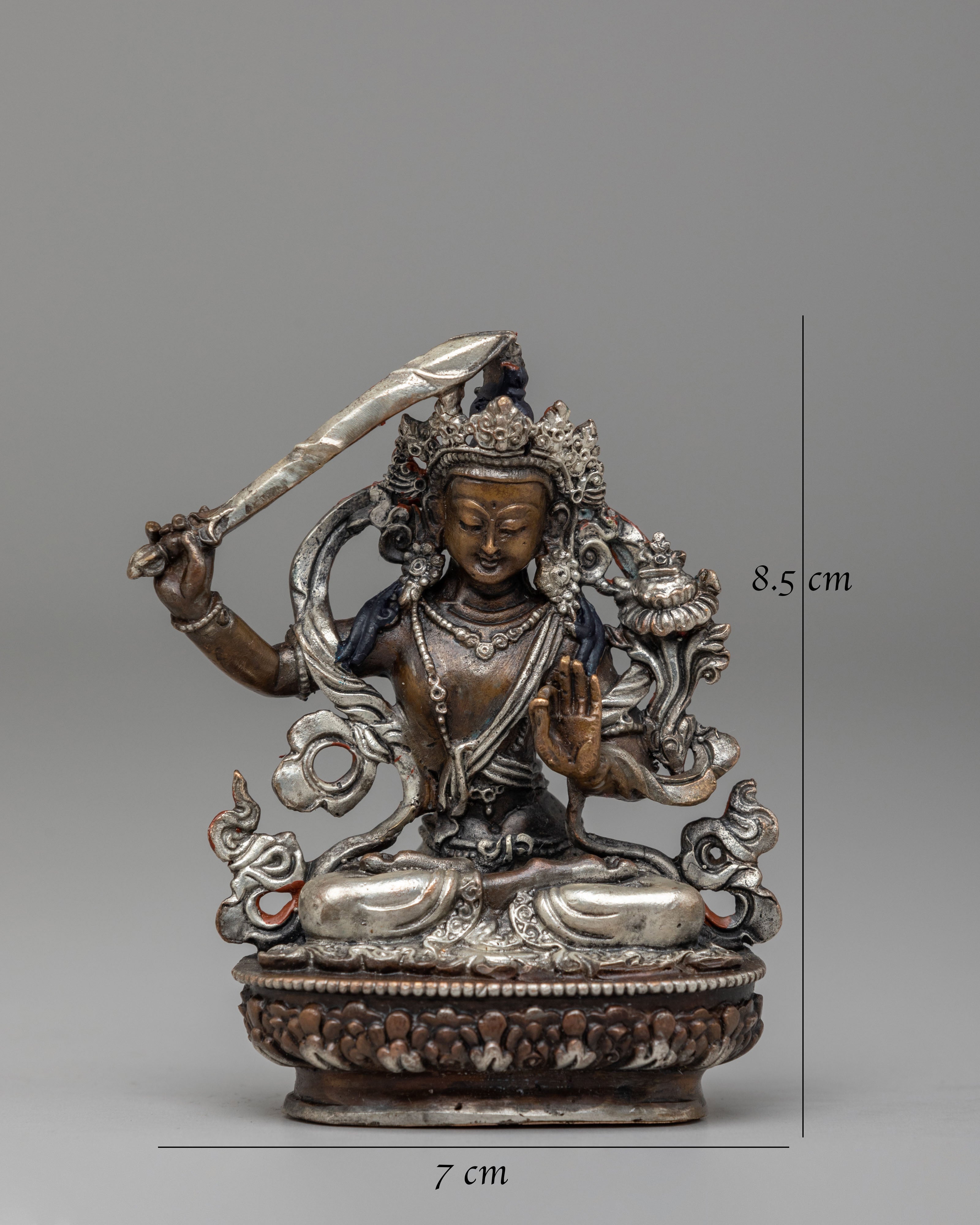 Manjushri Bodhisattva Wisdom Statue | Spiritual Decor