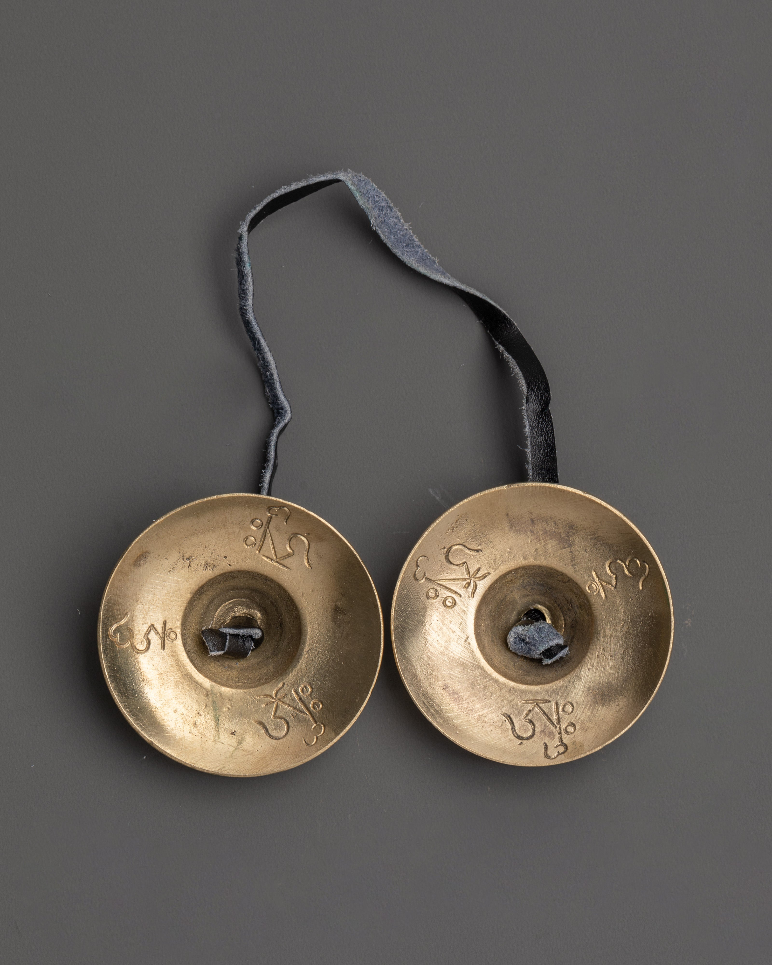 Sacred Tibetan Meditation Cymbals | Buddhist Ritual Tool