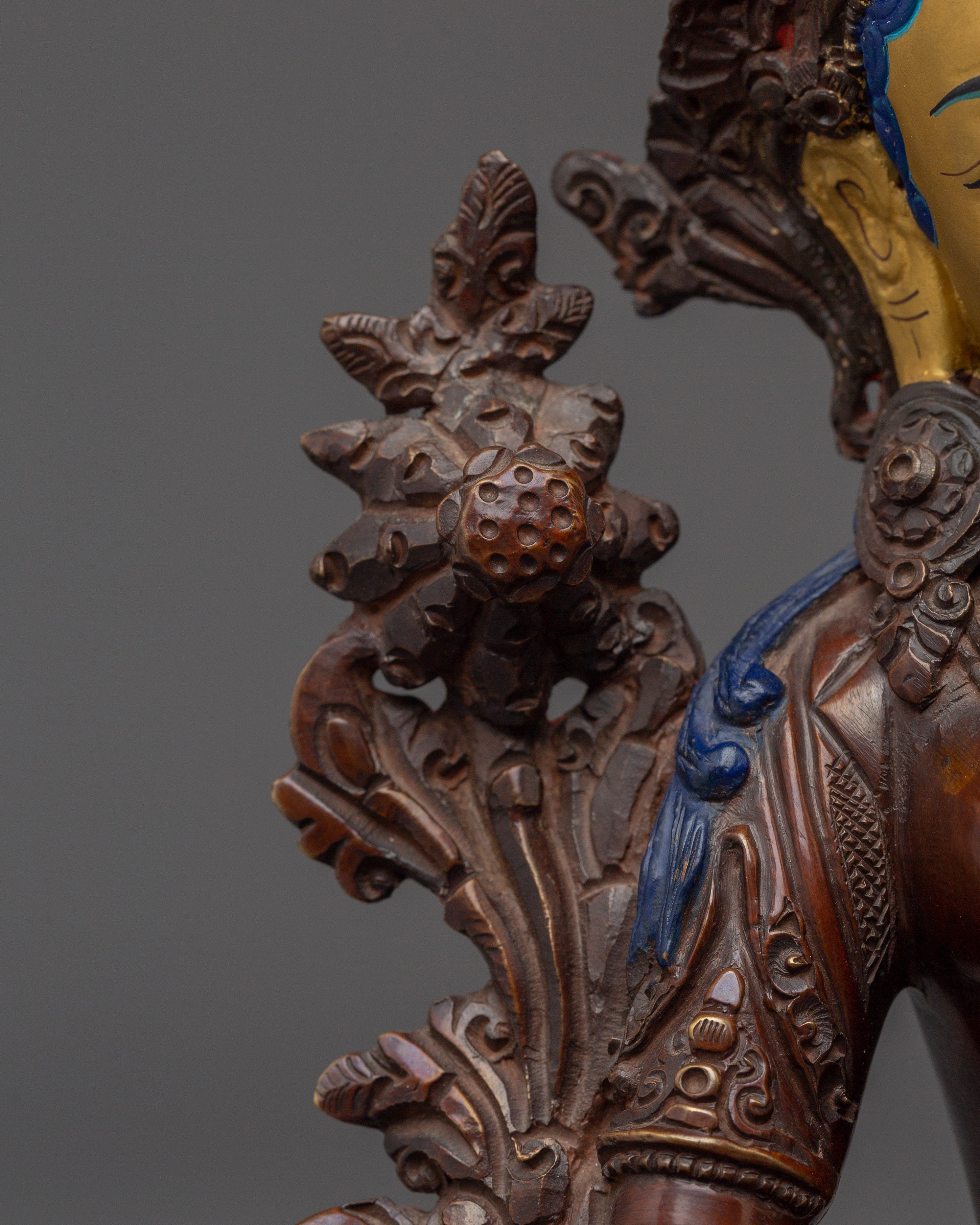 Himalayan Sitatara Altar Decor Statue | Buddhist Sculpture for Meditation