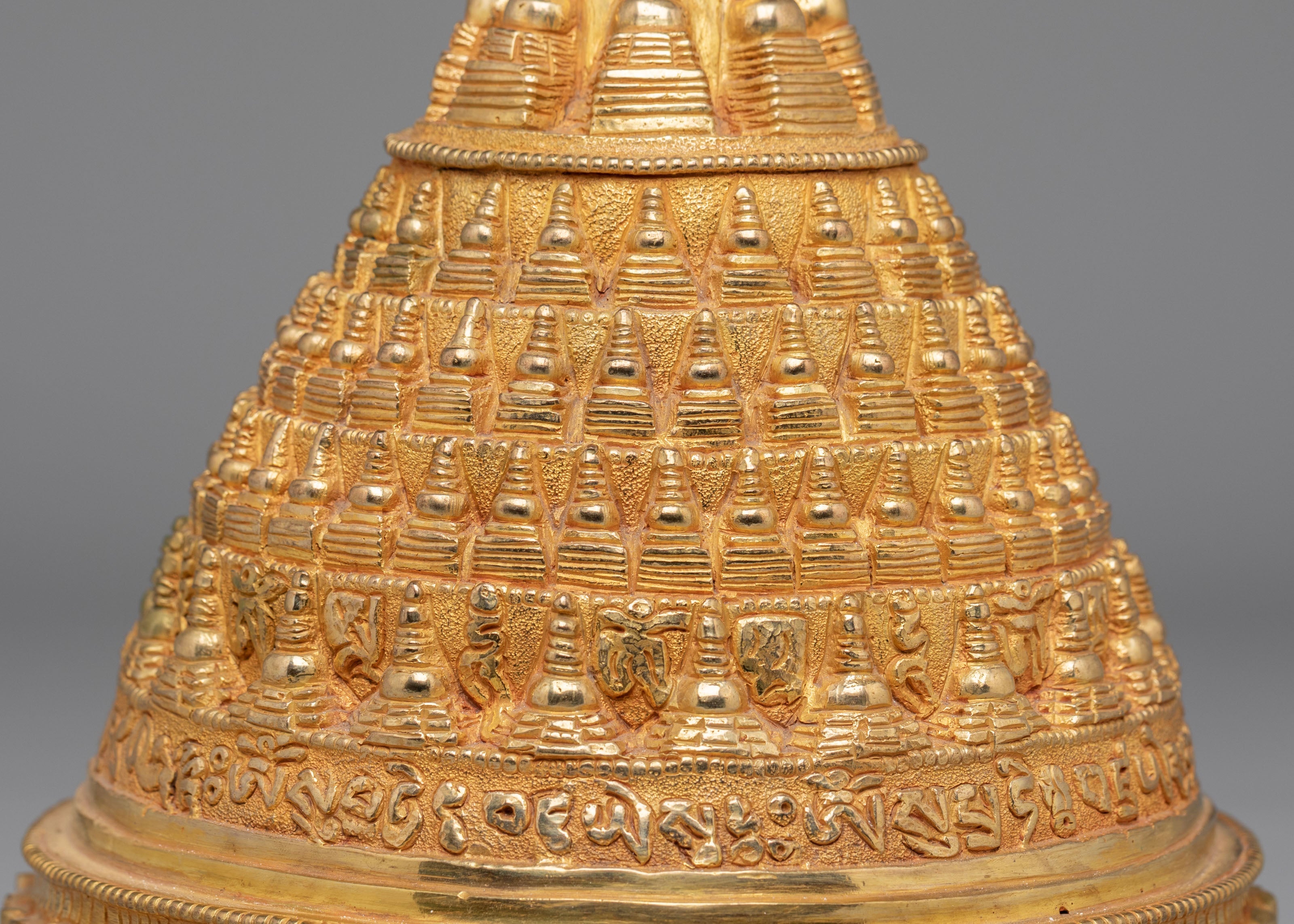 Himalayan Buddhist Altar Stupa | Spiritual Home Decor