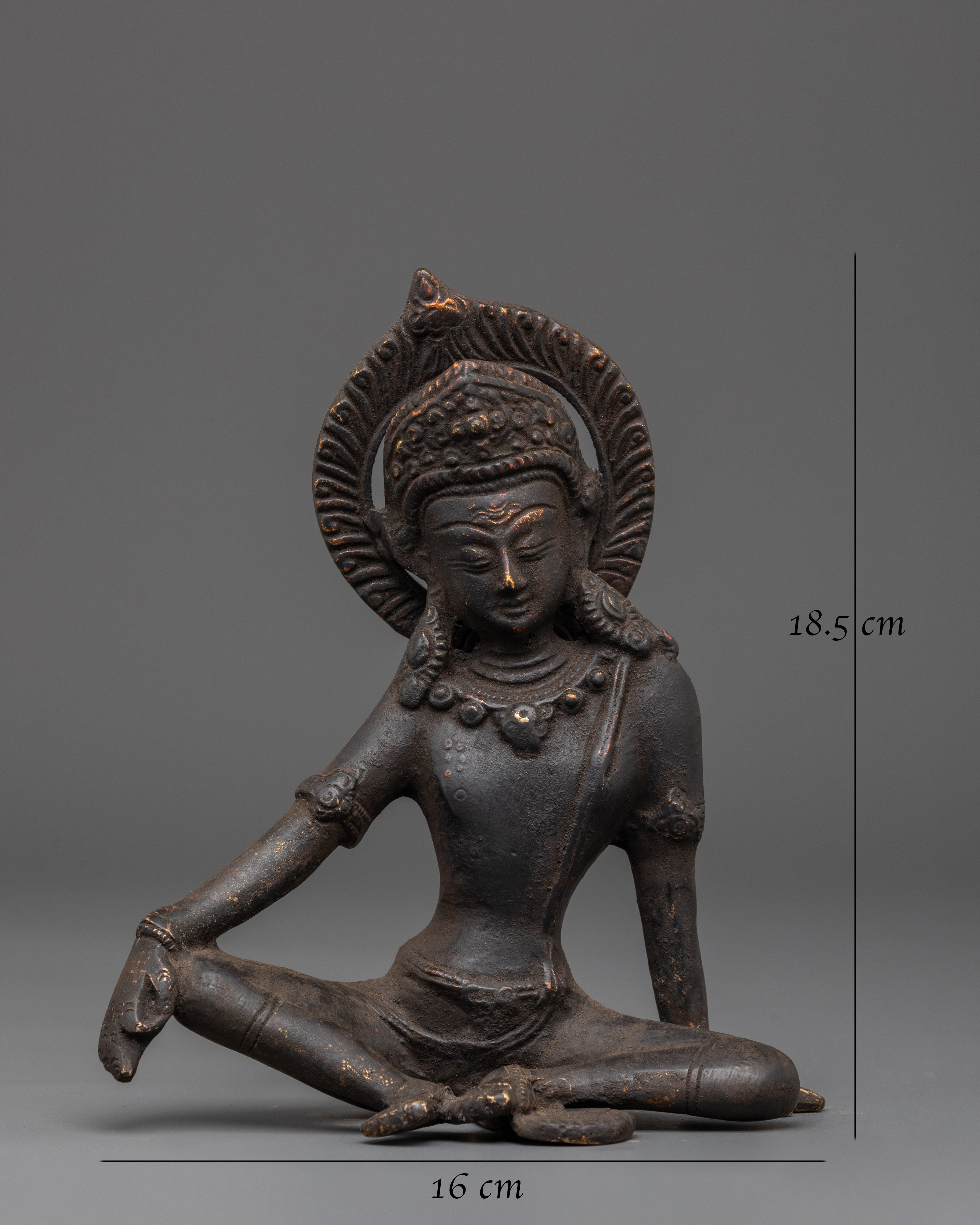 Indra Copper Sculpture | Spiritual Home Decor