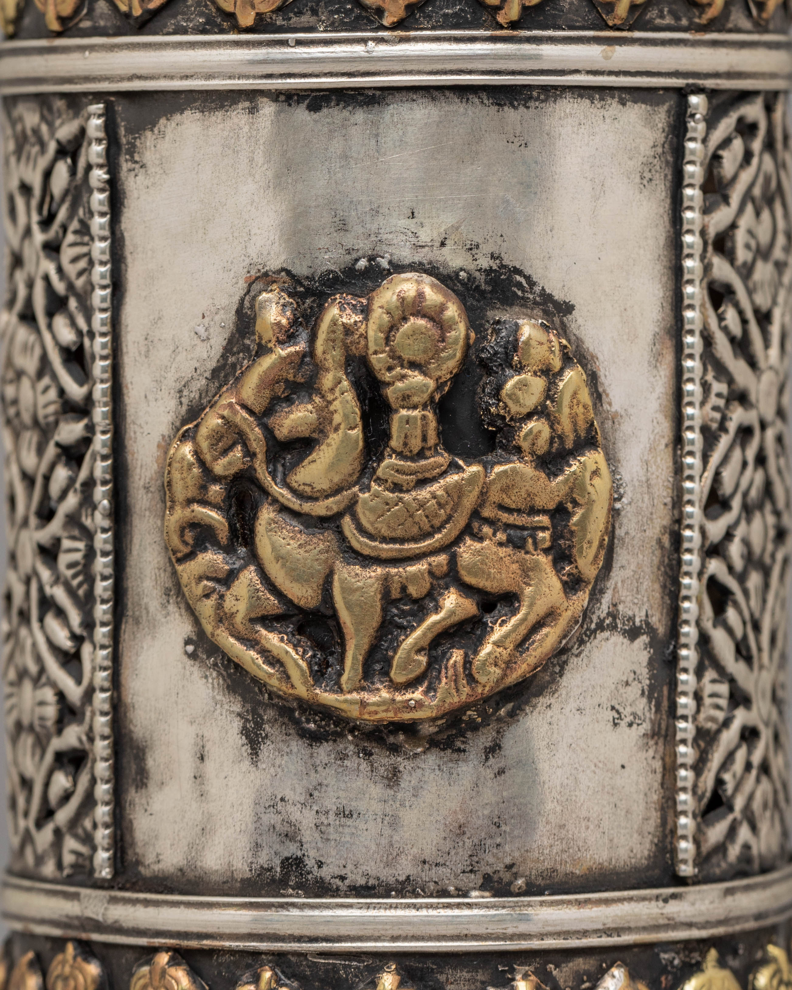 Buddhist Handmade Incense Holder | Tibetan Ritual Offering Bowl