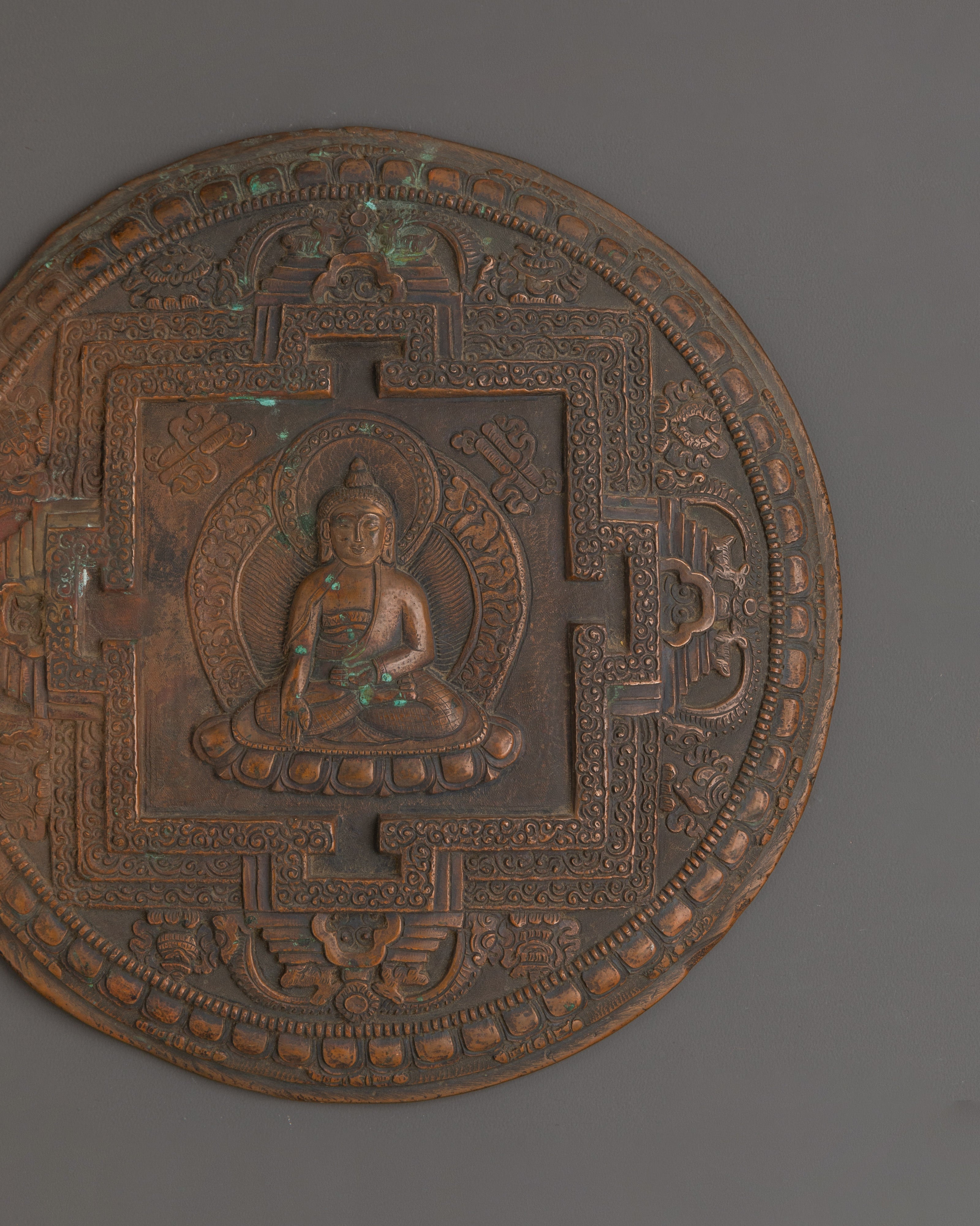 Bronze Wall Hanging | Shayamuni Buddha Wall Decor