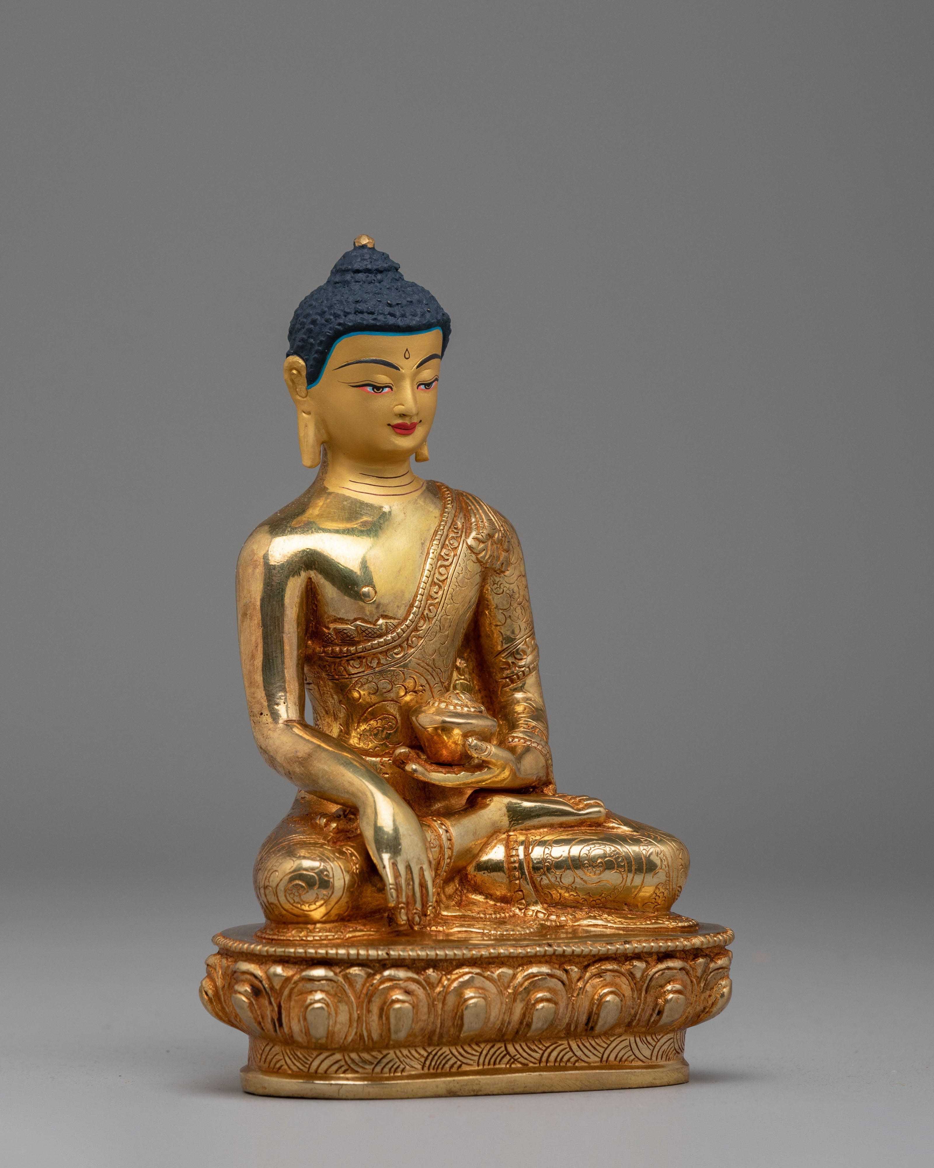 Shakyamuni Buddha Serene Statue | Meditation Altar Decor