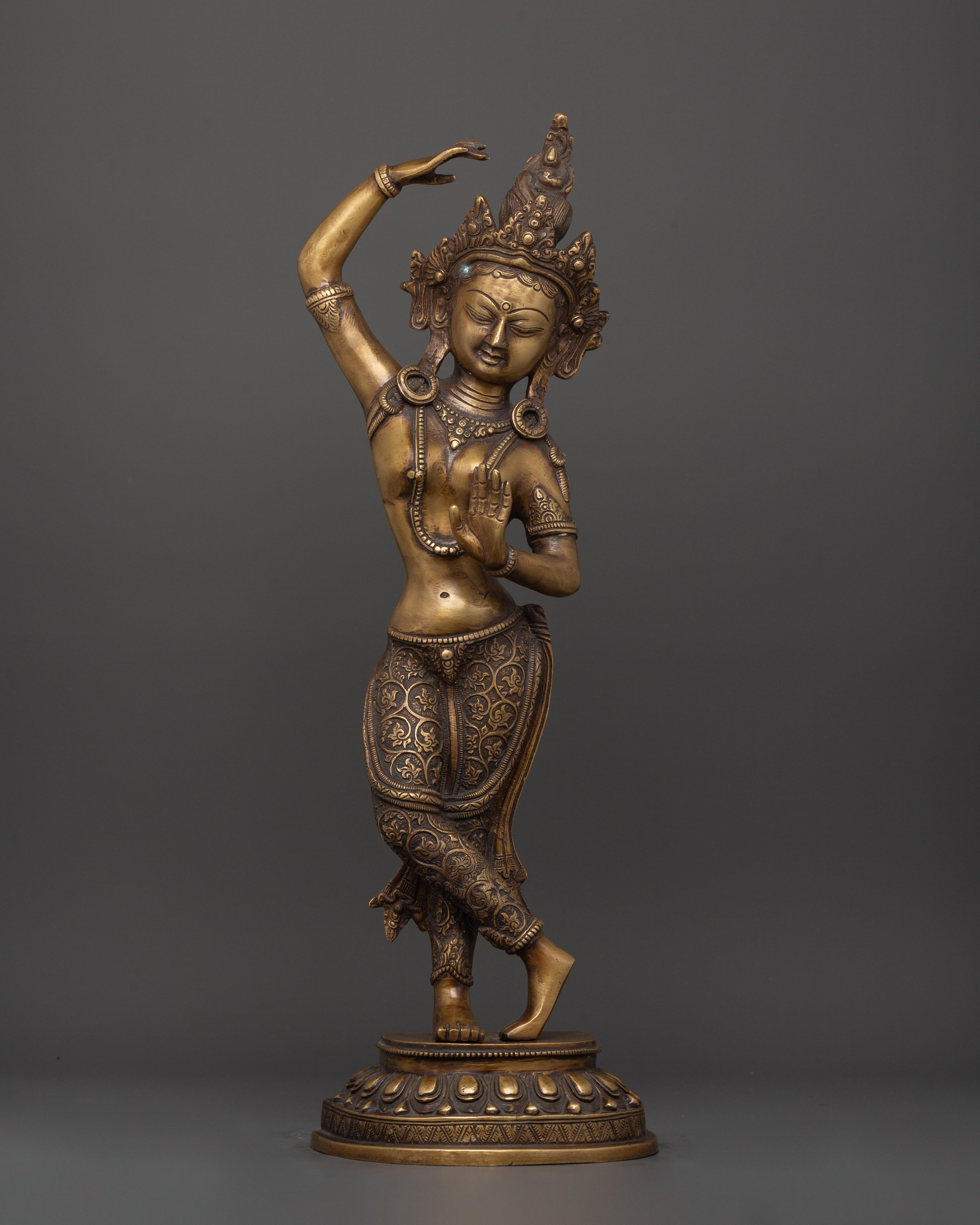 Standing Maya Devi Sculpture for Altar