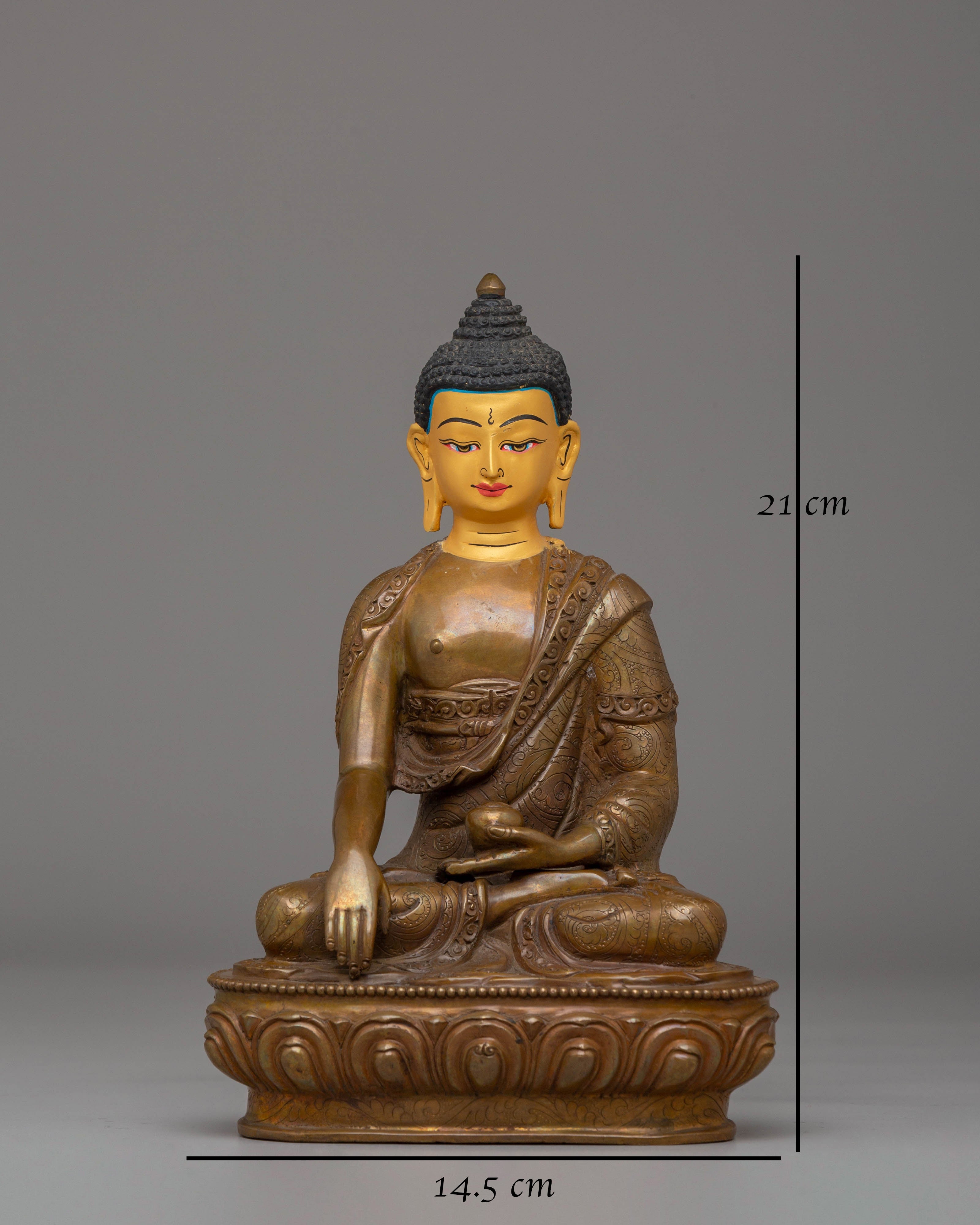 Dharma Teacher Shakyamuni Statue | Spiritual Buddha Sculpture