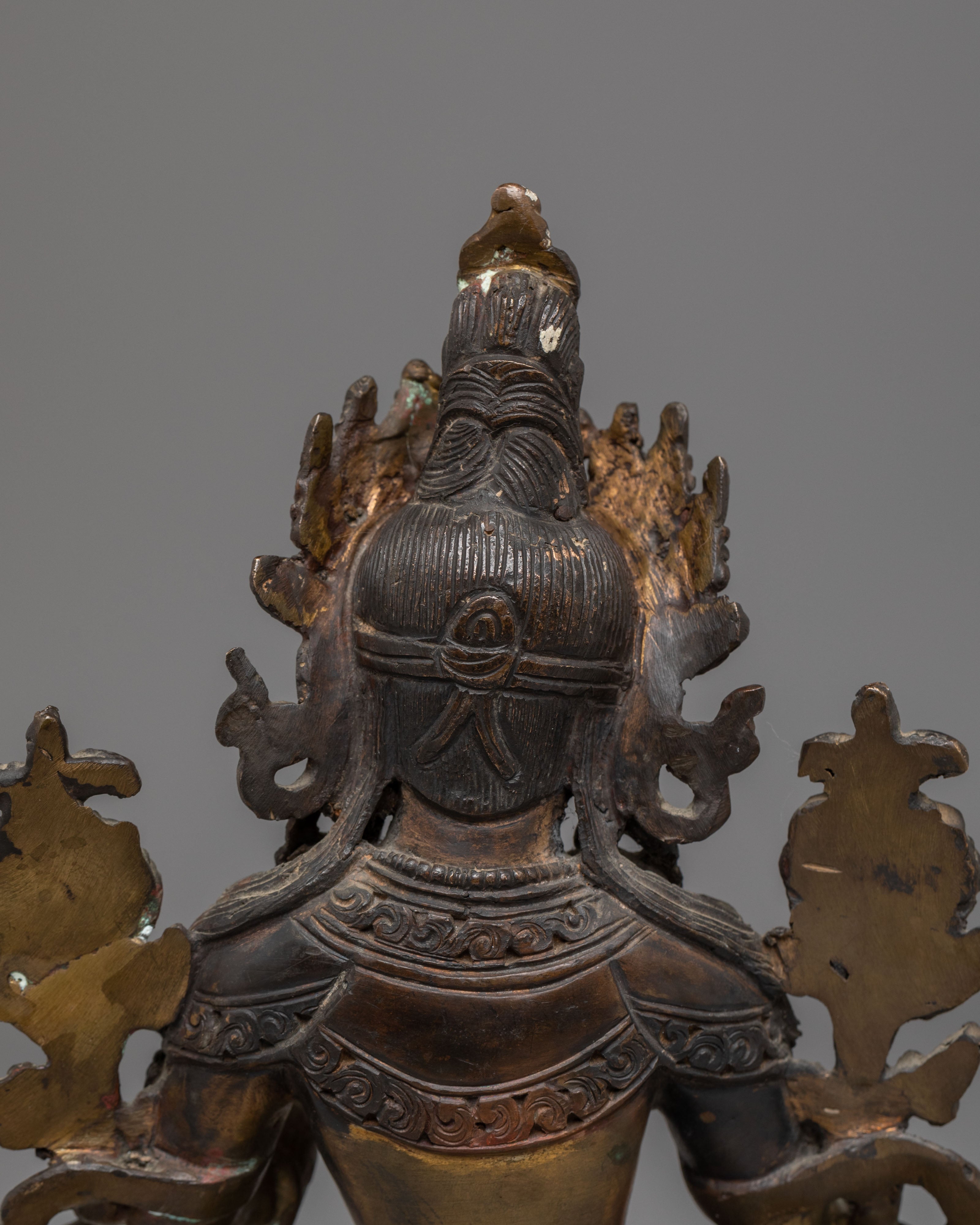 Handmade White Tara Sacred Statue | Tibetan Buddhist Healing Deity