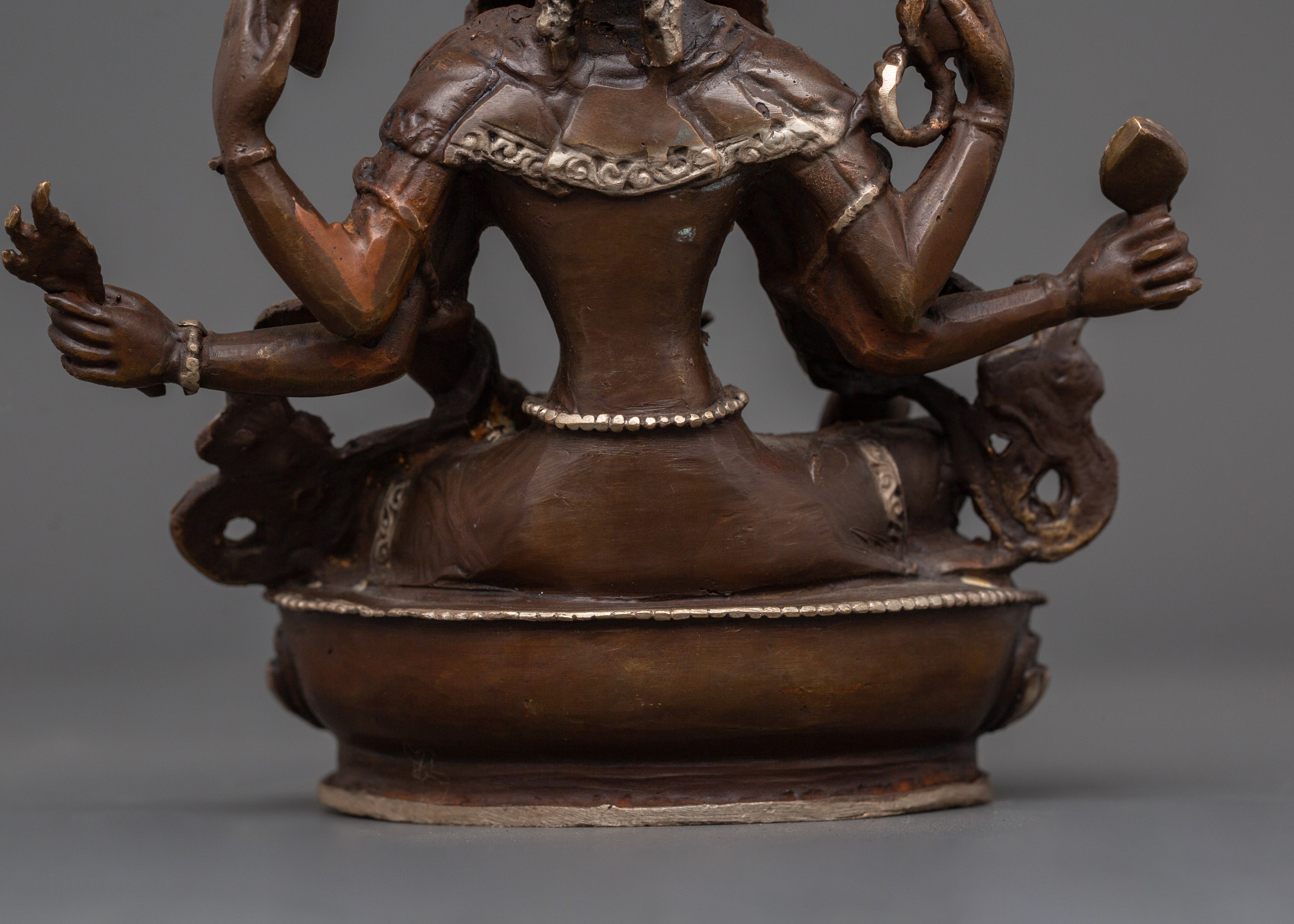 Vasudhara Tibetan Buddhist Sculpture | Goddess of Abundance & Wealth