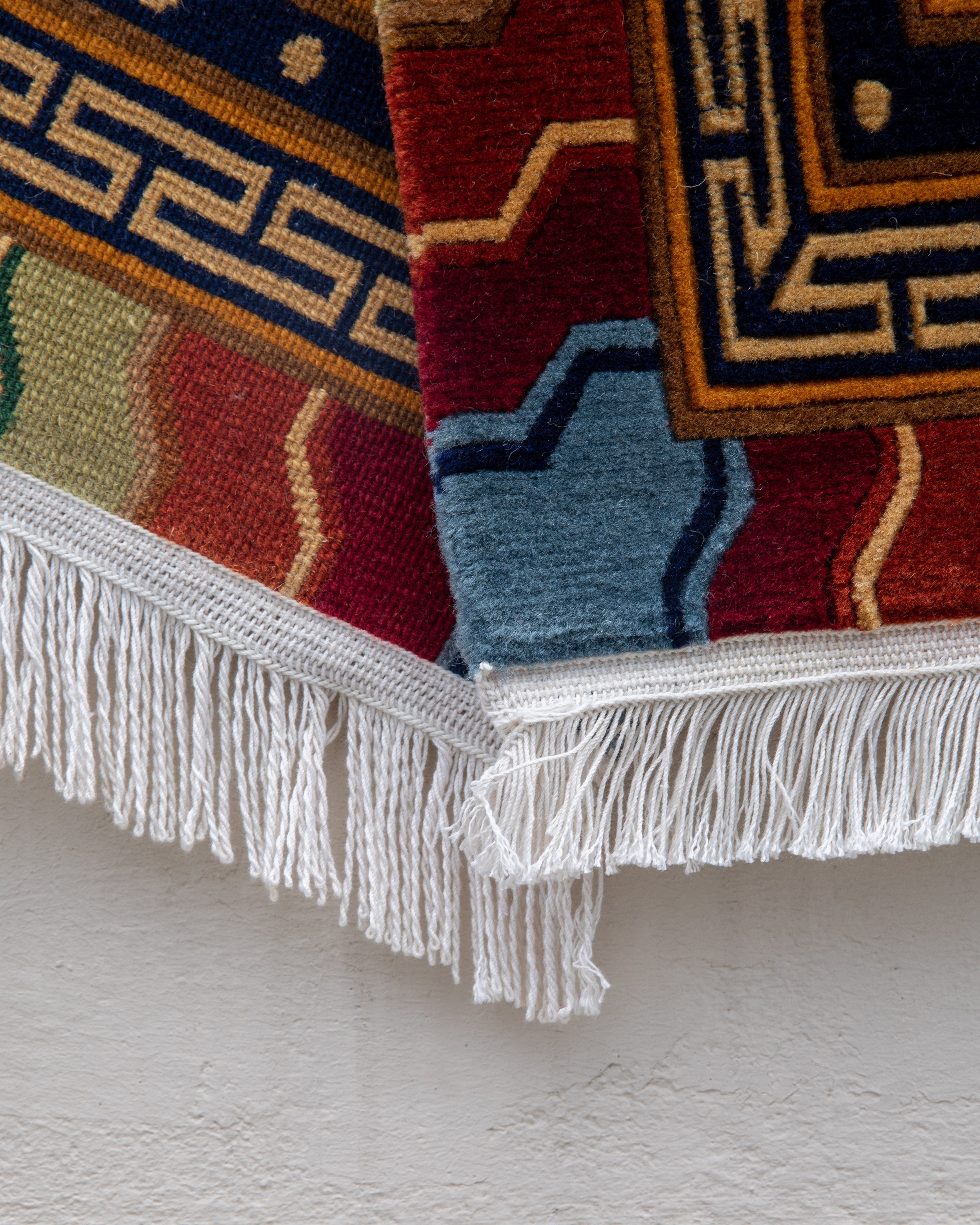 Tibetan Wool Carpet | Handwoven Himalayan Carpet