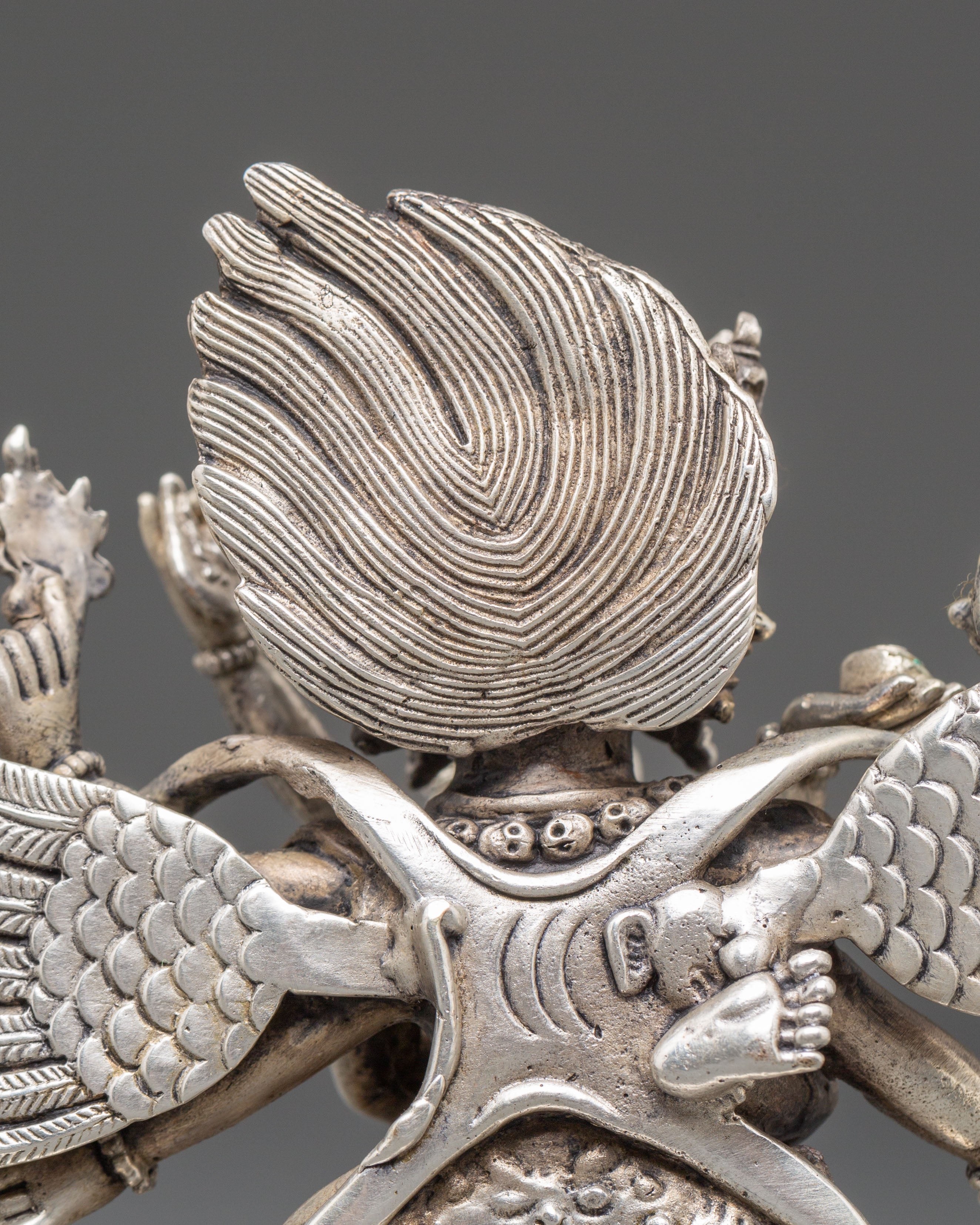 Tibetan Vajrakilaya Deity Statue | Buddhist Tantric Protector Sculpture