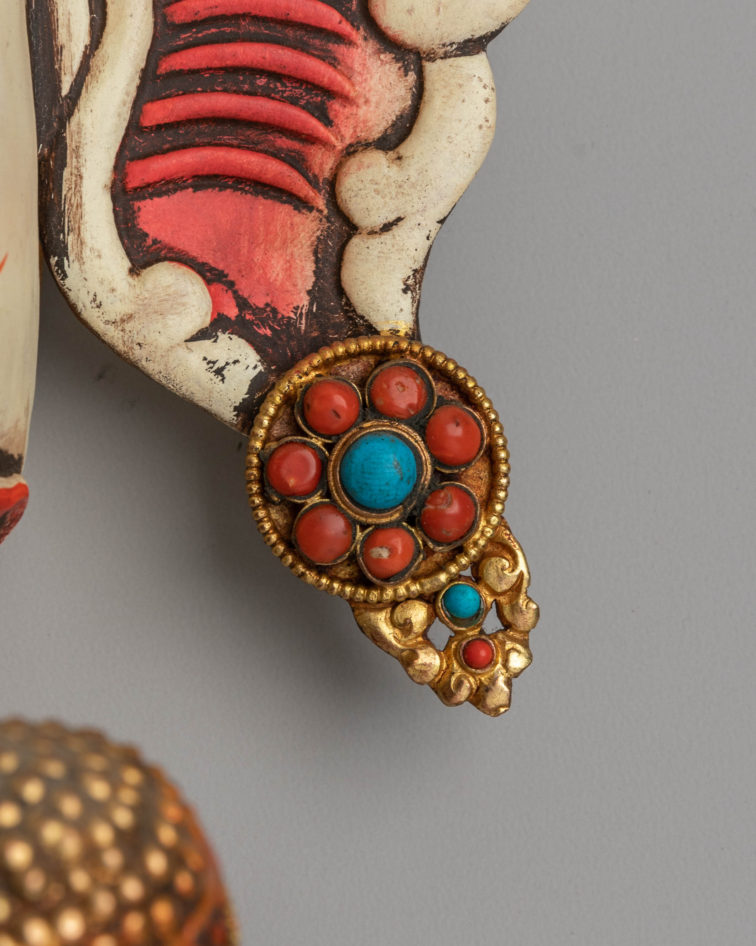 Buddhist Handcrafted Wall Hanging | Tibetan Decor Art