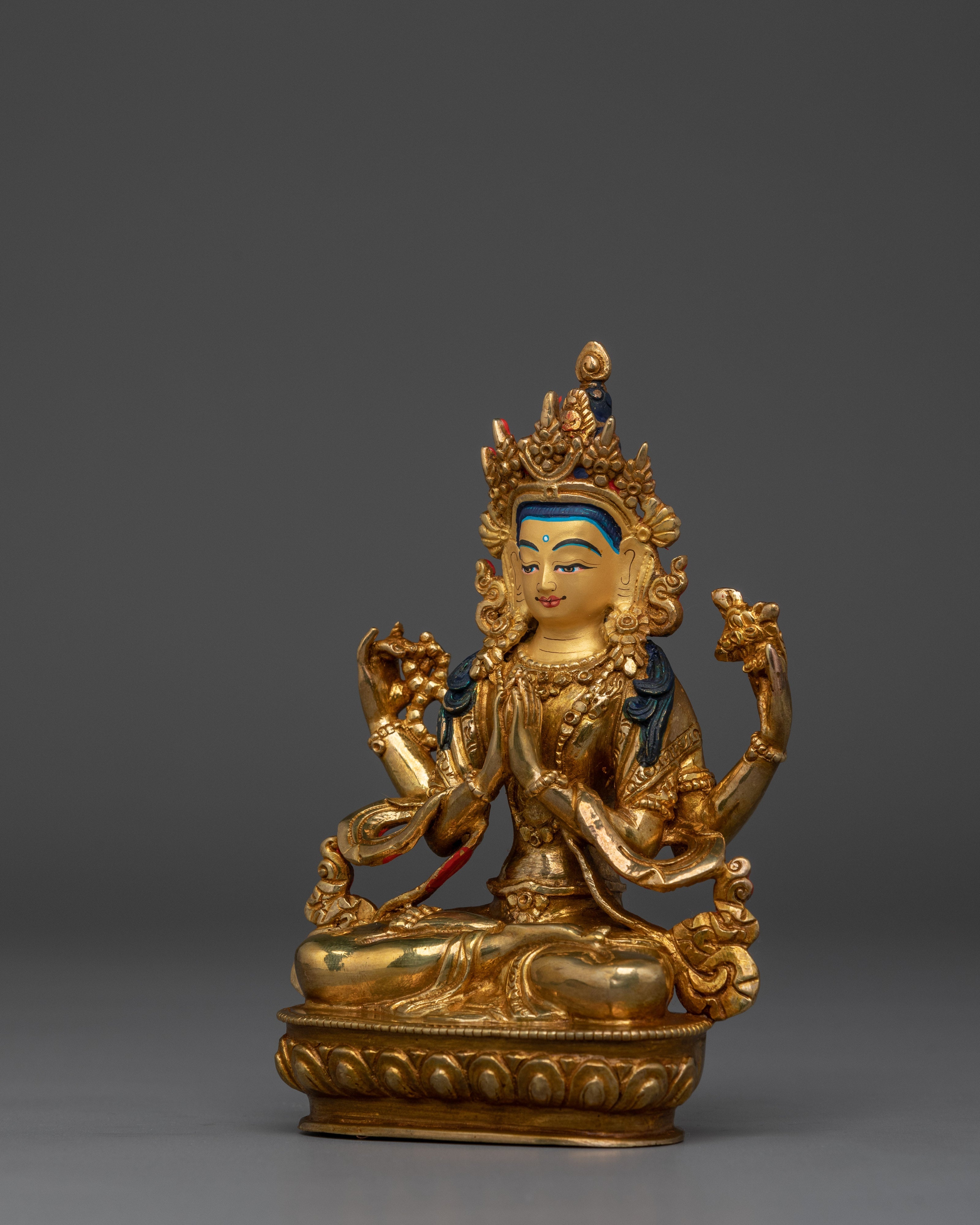 Spiritual Protector Chenrezig | Sacred Buddhist Symbol