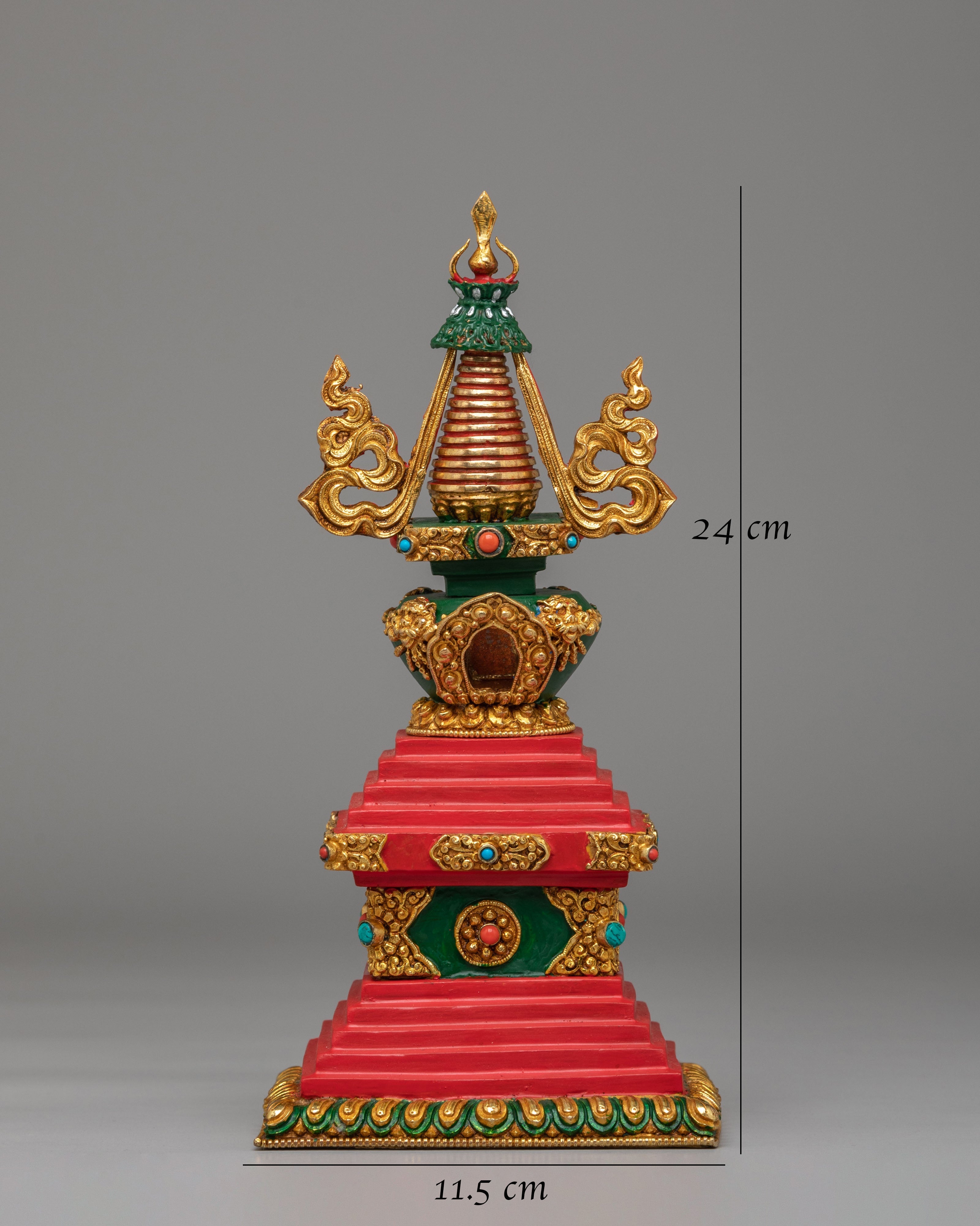Himalayan Spiritual Enlightenment Stupa | Sacred Symbol of Wisdom