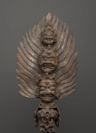 Mahakala Phurba Sacred Item | Wrathful Iron Ritual Dagger