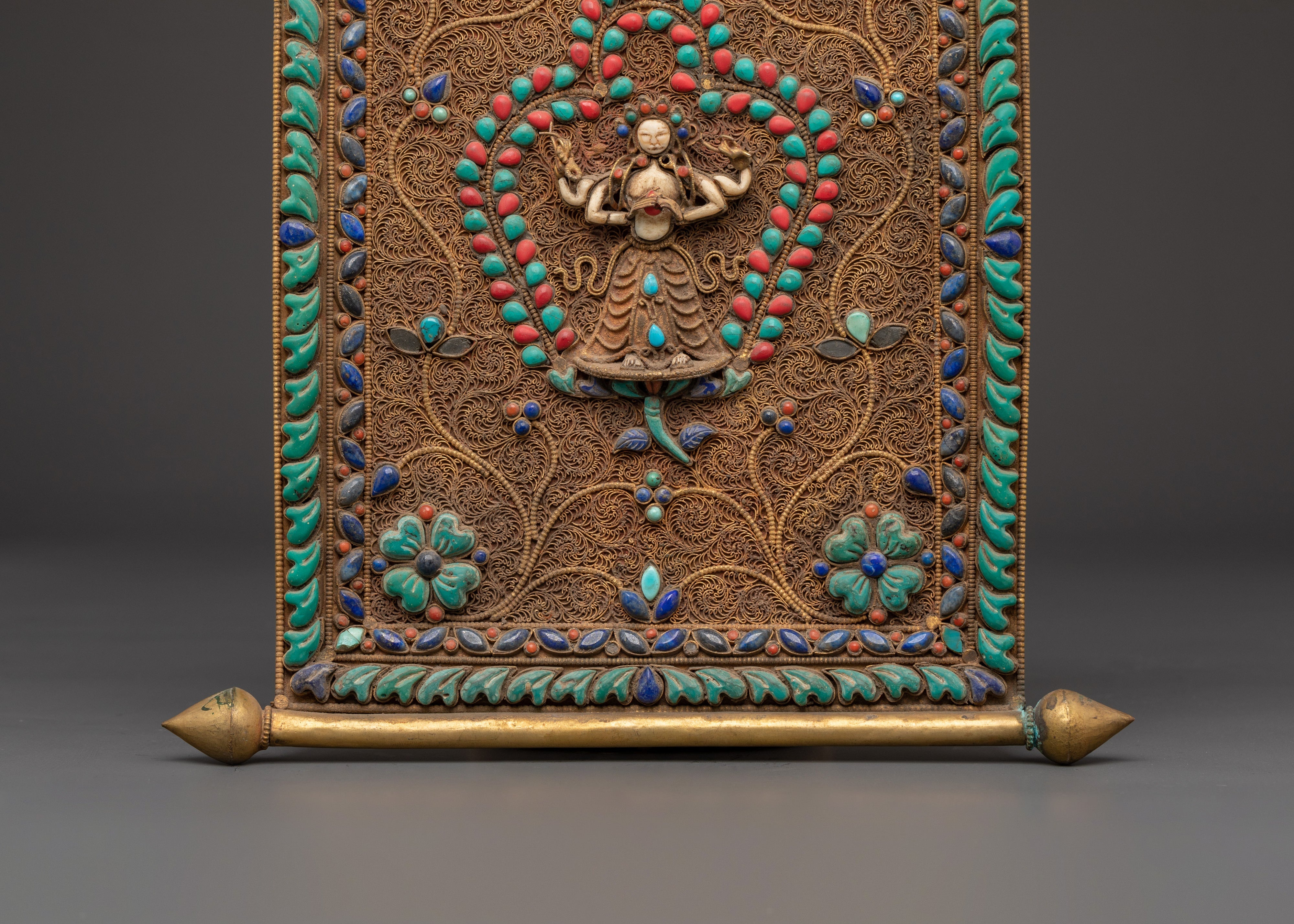 Handcrafted Copper Wall Hanging | For Sacred and Traditional Home Decor
