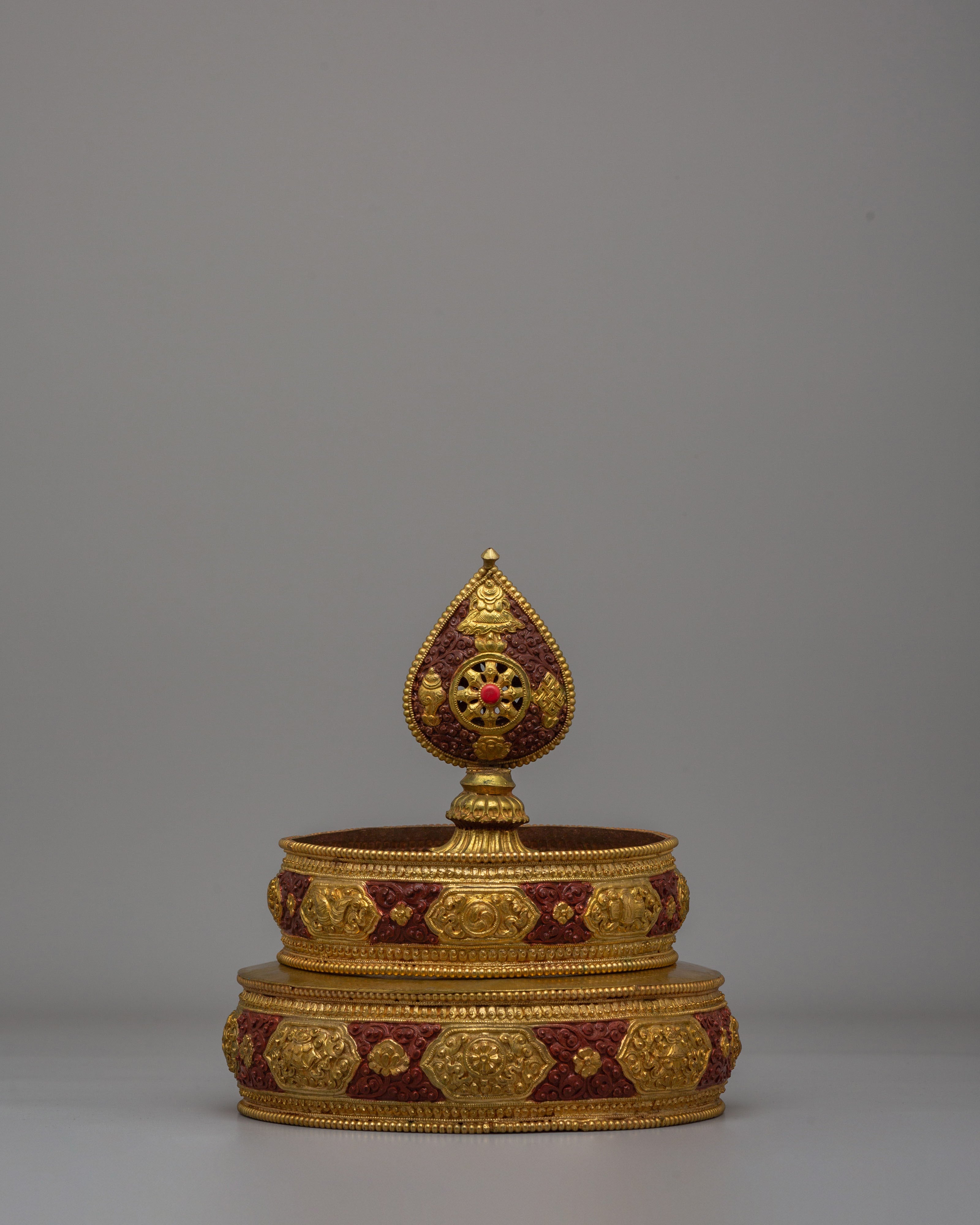 Spiritual Tibetan Altar Mandala | Sacred Buddhist Ritual Artwork