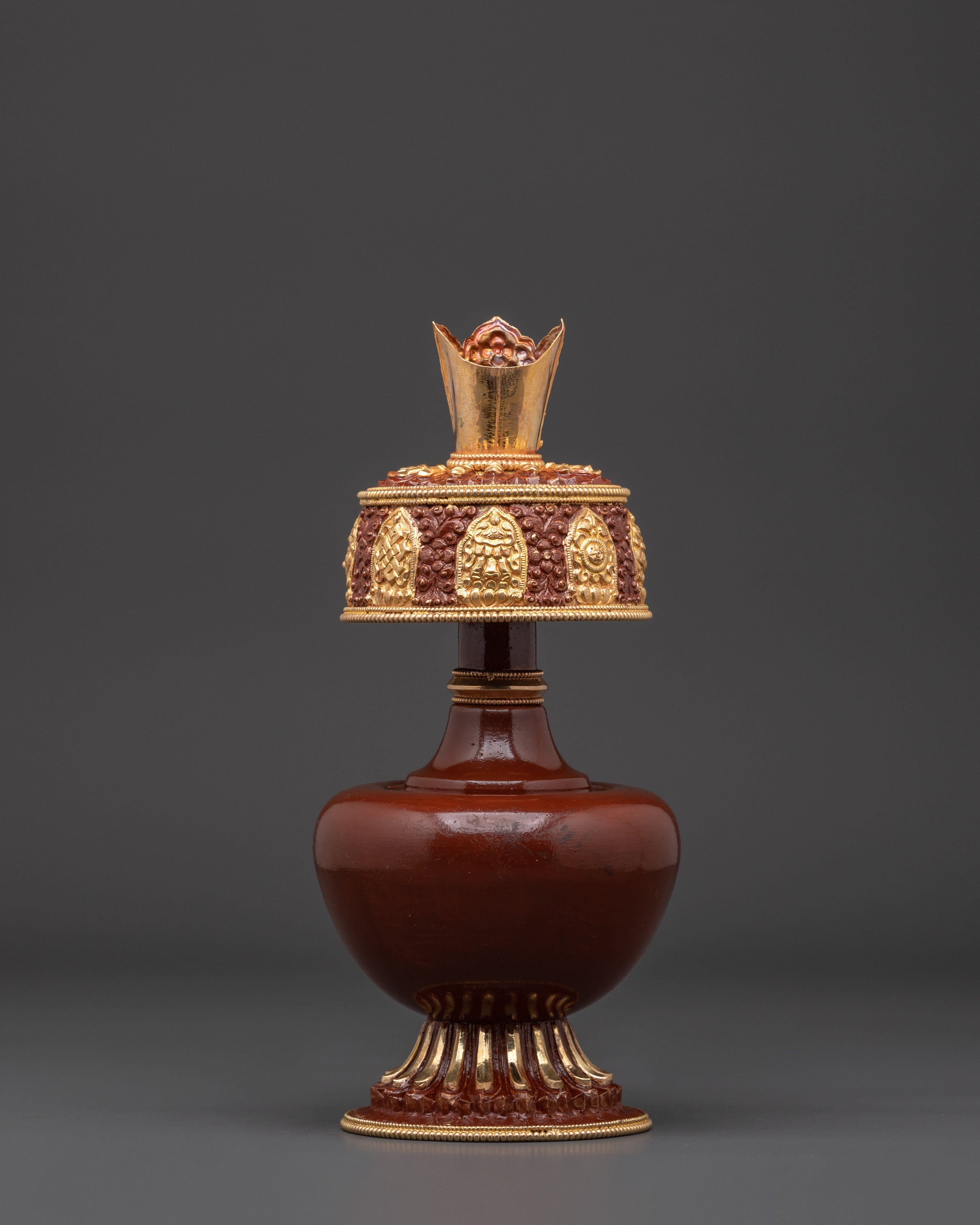 Tibetan Water Offering Bhumba | Spiritual Cleansing Vessel