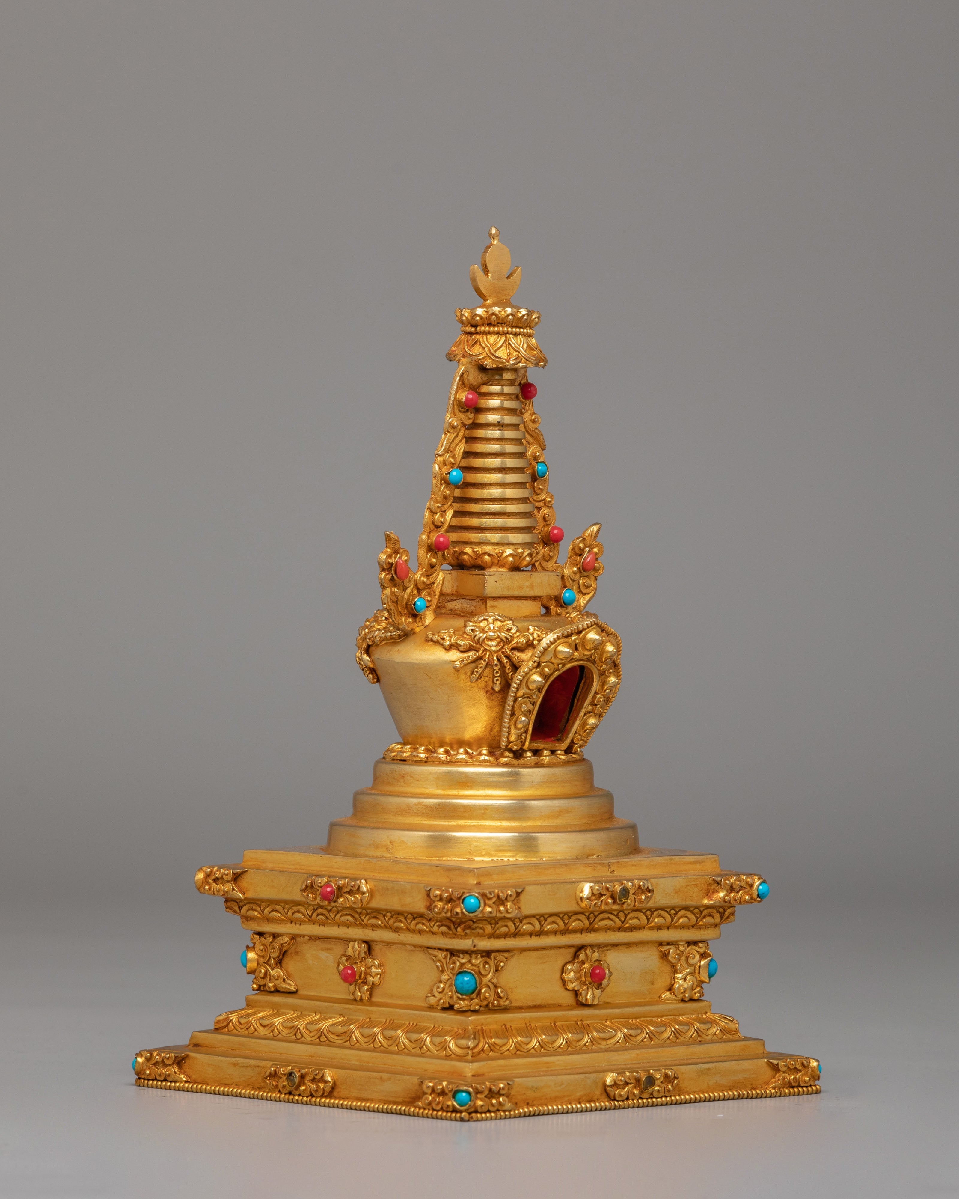 Machine Made Stupa Of Complete Victory | Symbol of Enlightenment