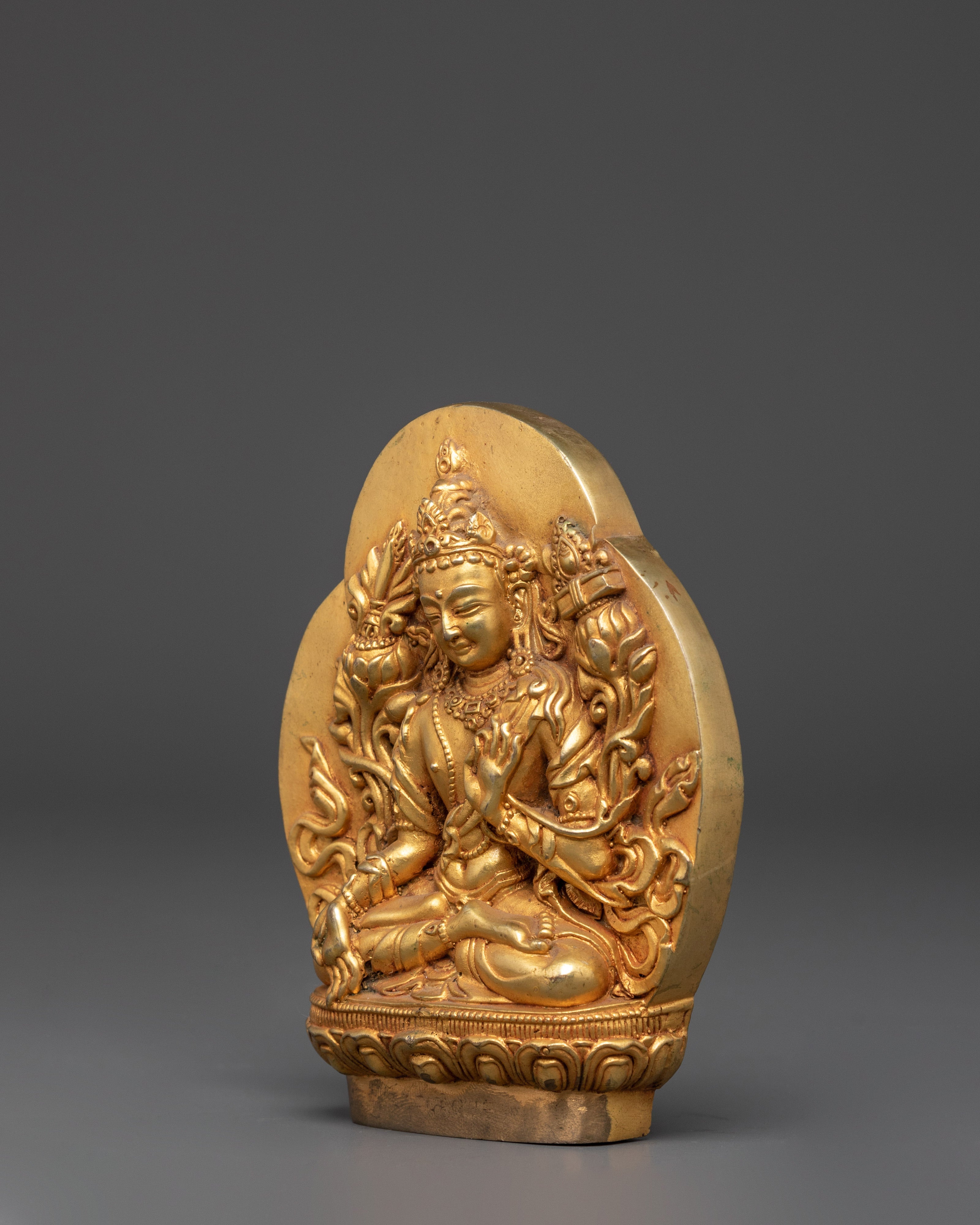 Wisdom Deity Manjushri Figurine | Buddhist Statue for Enlightenment