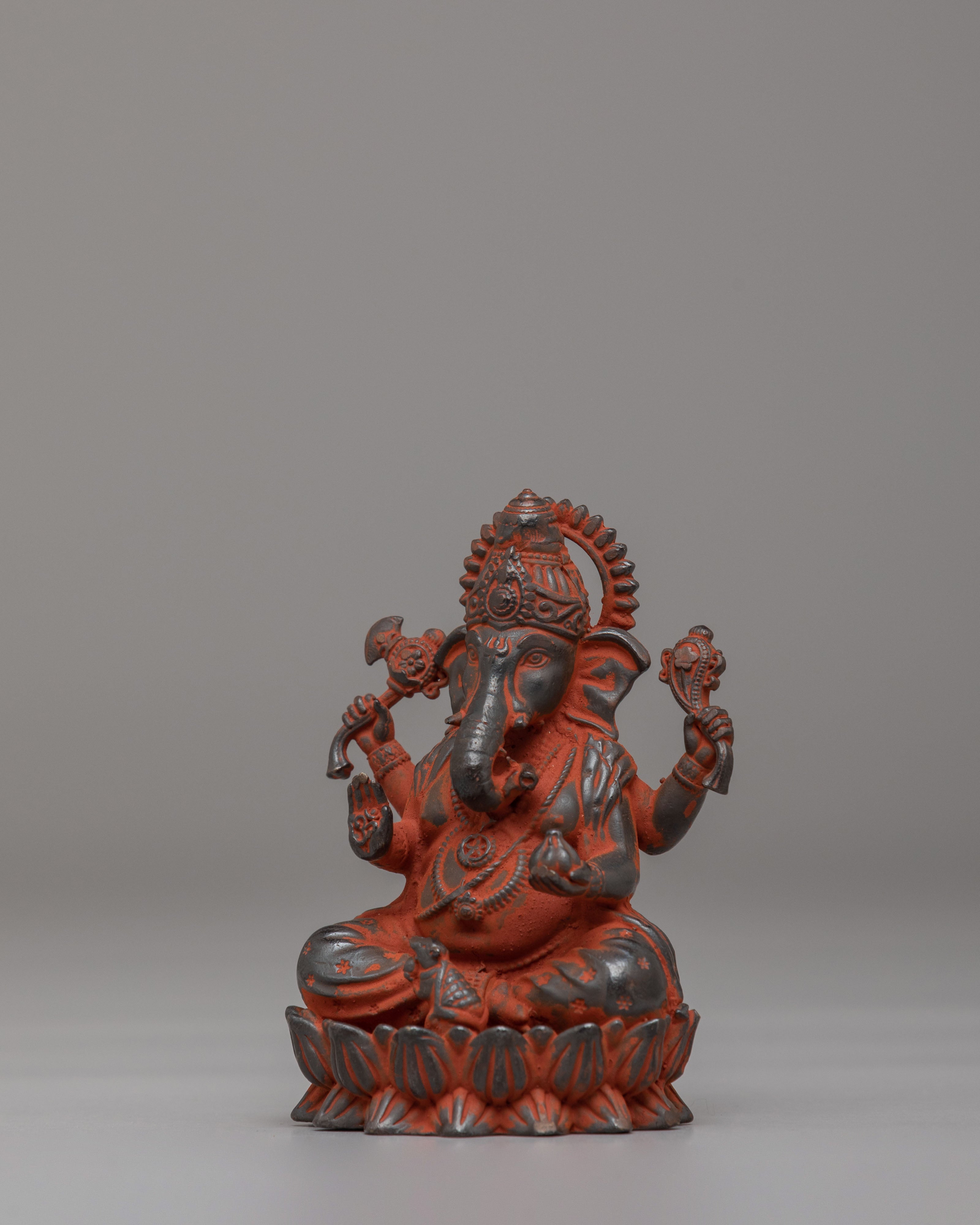 Sacred Ganpati Statue | Hindu Deity Figurine