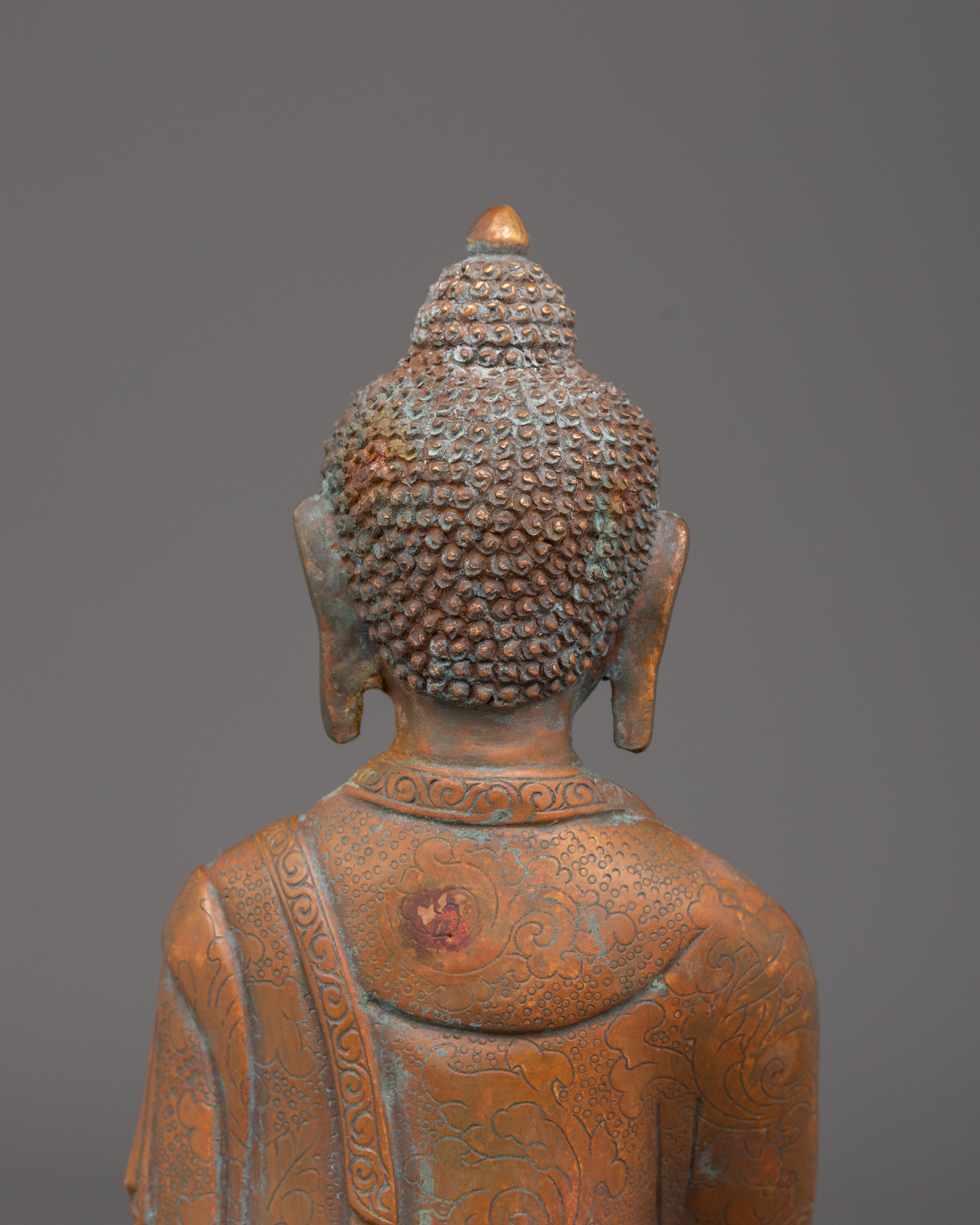 Buddhist Artwork of Shakyamuni Buddha | Peaceful Deity