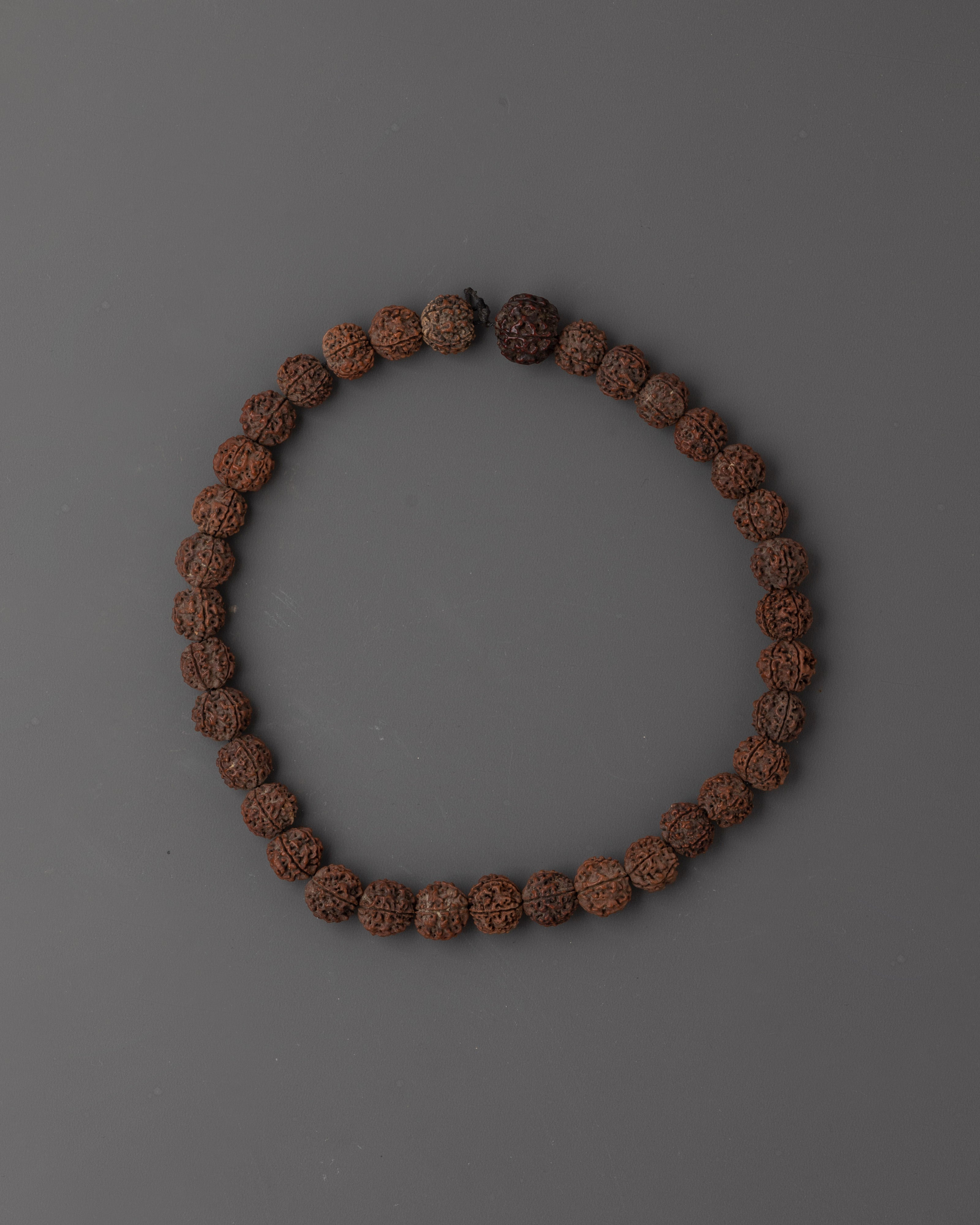 Spiritual Rudraksha Mala for Meditation & Prayer | Spiritual beads | Mantra mala