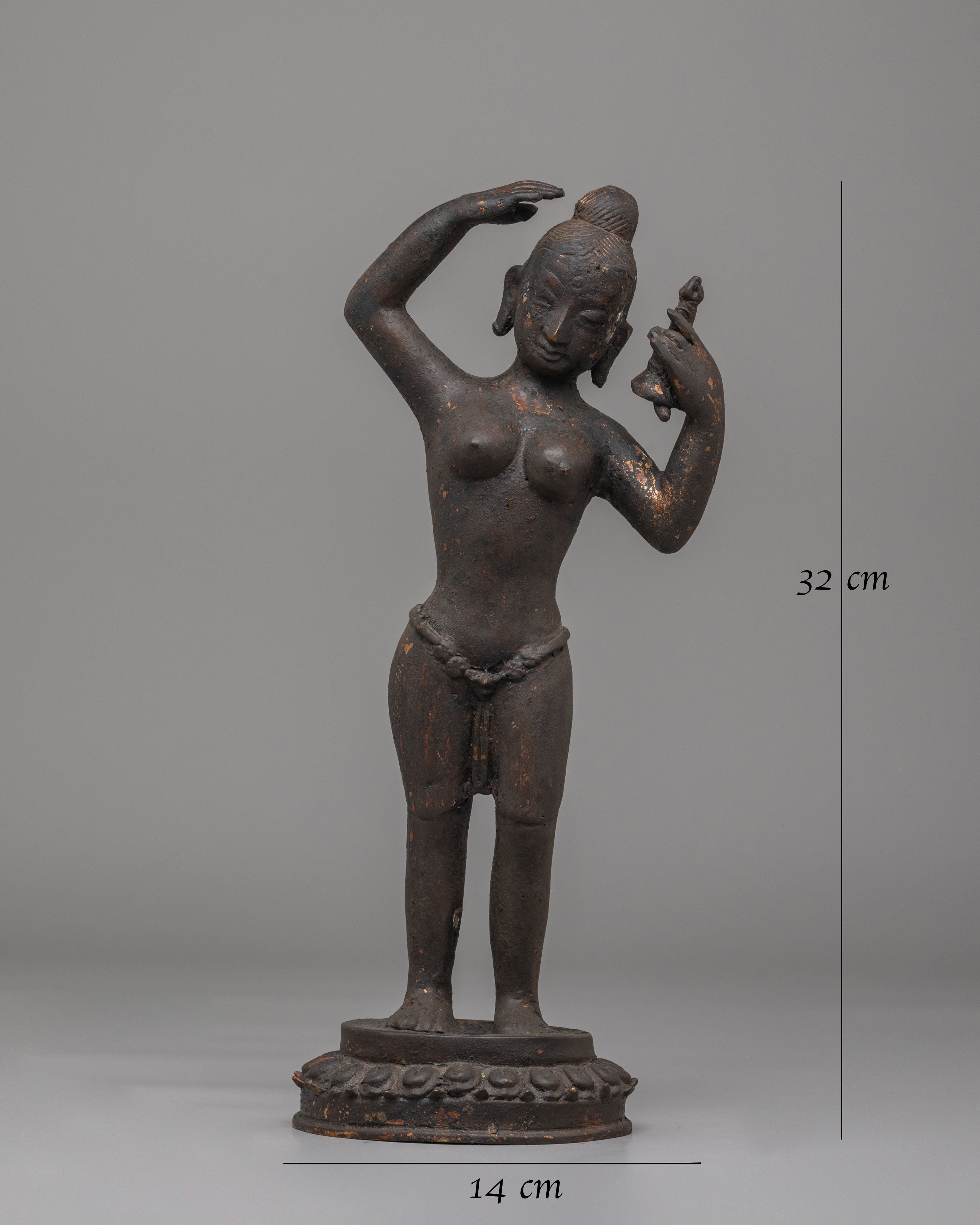 Dancing Yogini Goddess Statue | Spiritual Sculpture