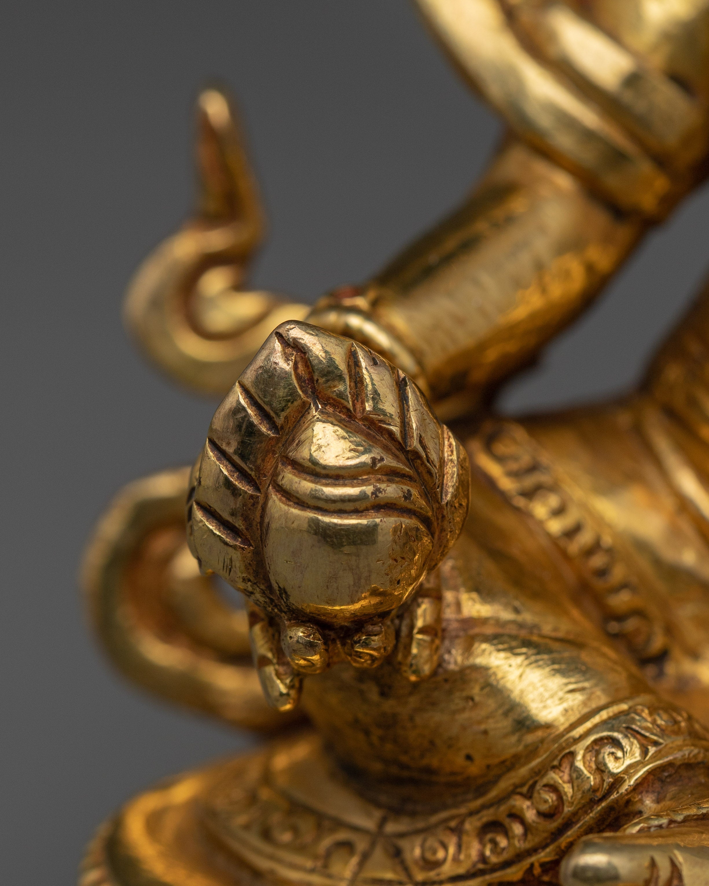 Buddhist Prosperity Art Dzambhala | Tibetan Wealth Deity for Abundance