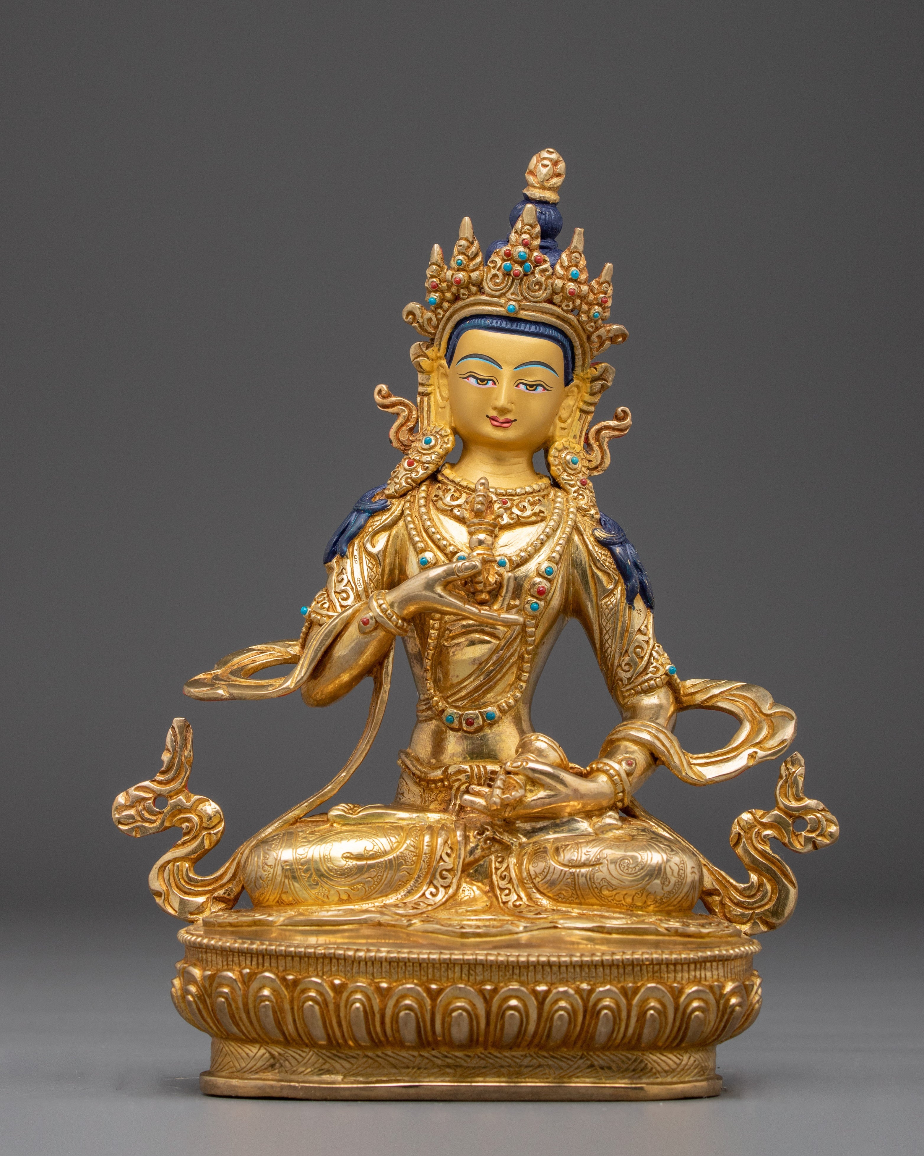 Buddhist Divine Purifier Deity Vajrasattva Statue 