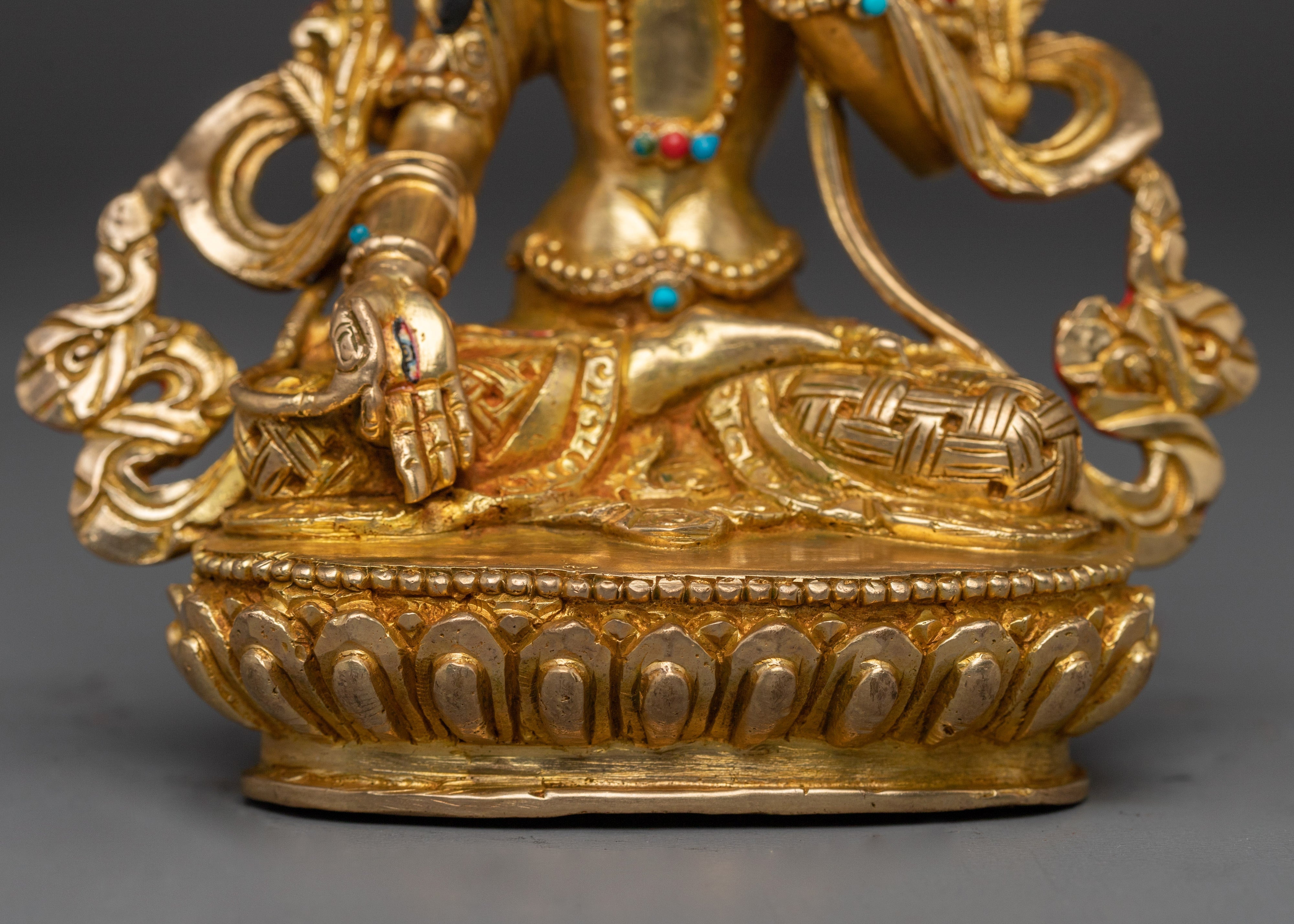 Sita Tara Handcrafted Statue | White Tara - Compassionate and Healing Deity