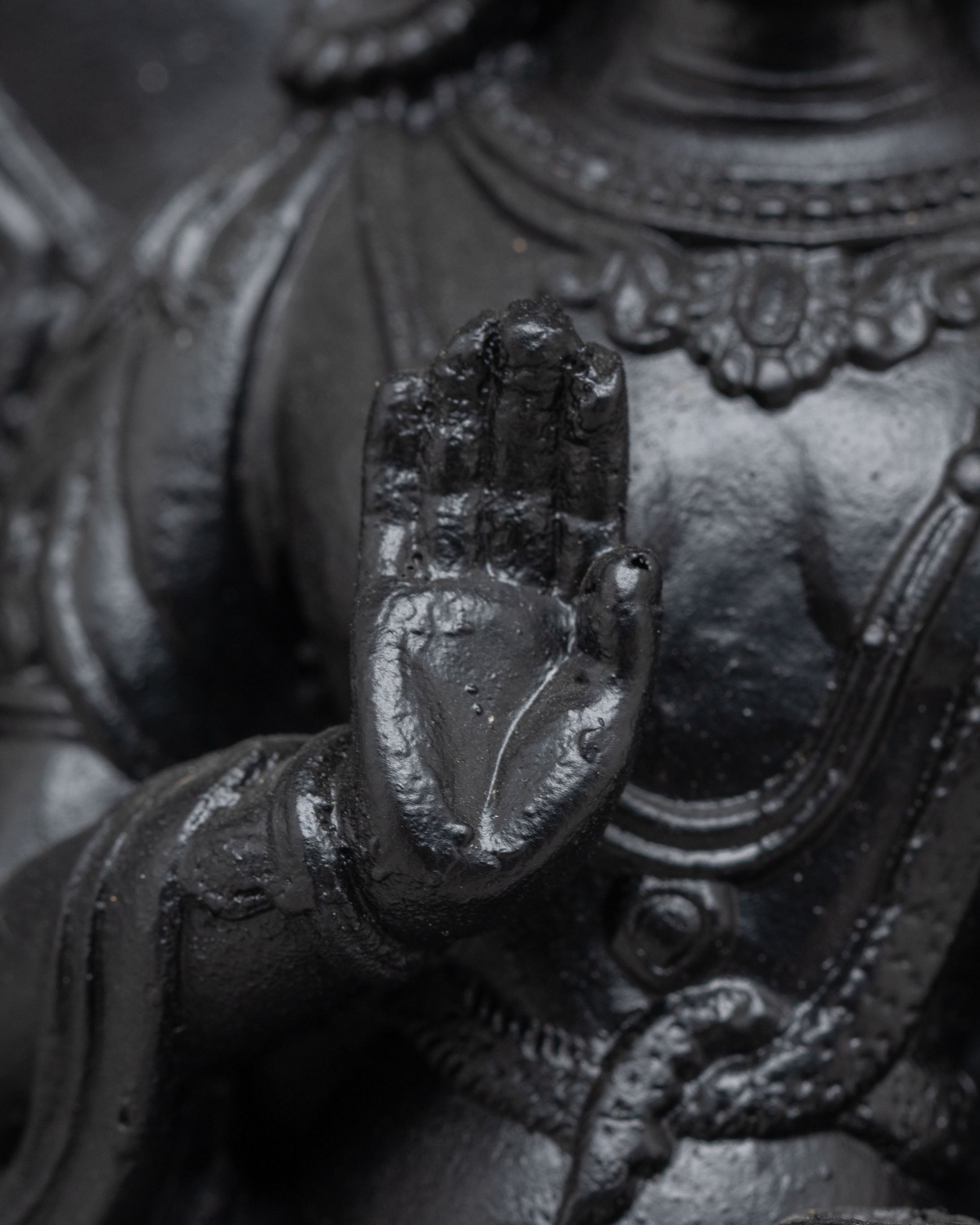 Handmade Bodhisattva Lokeshwor Statue | Tibetan Avalokiteshvara Sculpture