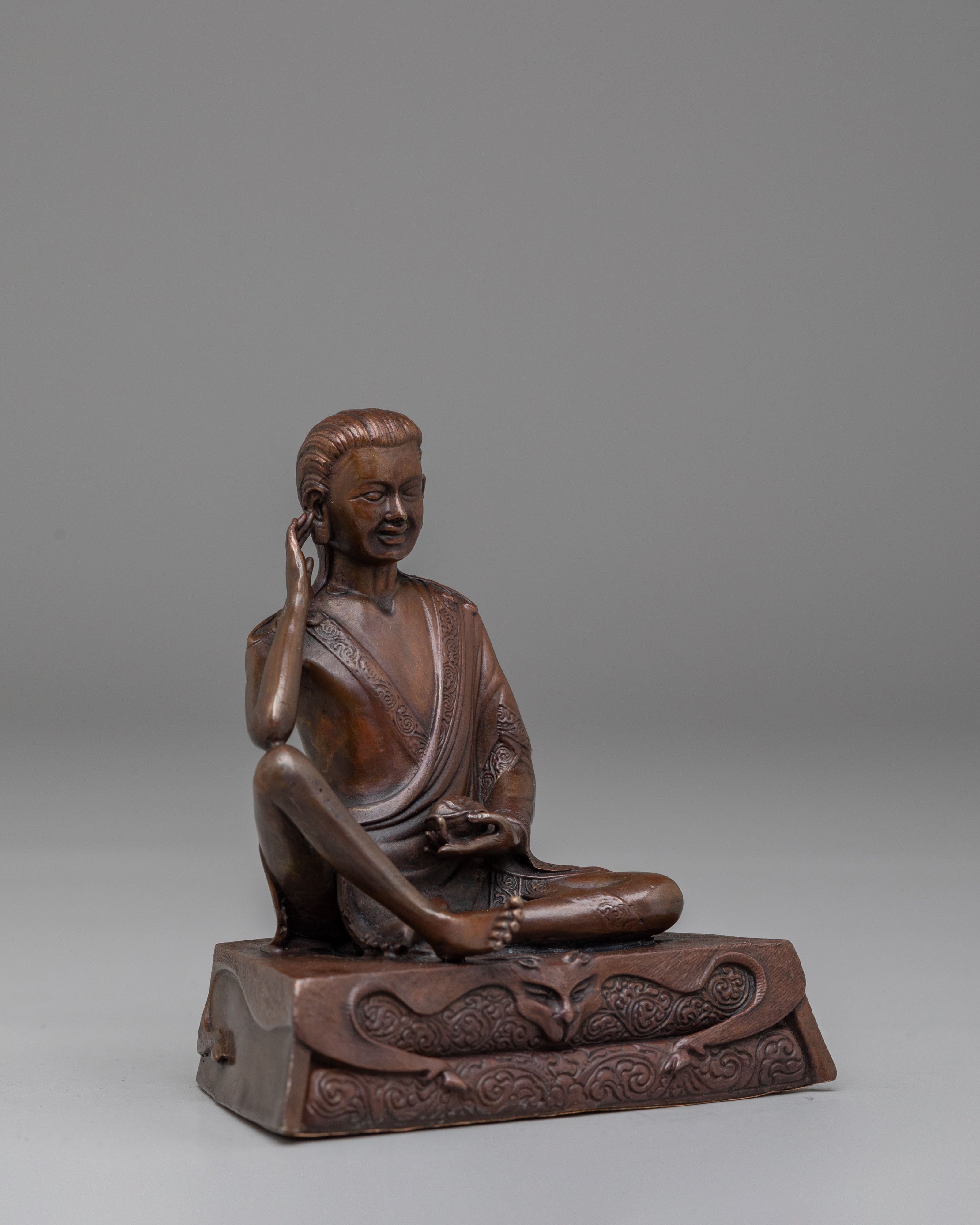 Handmade Milarepa Buddhist Statue | Tibetan Master