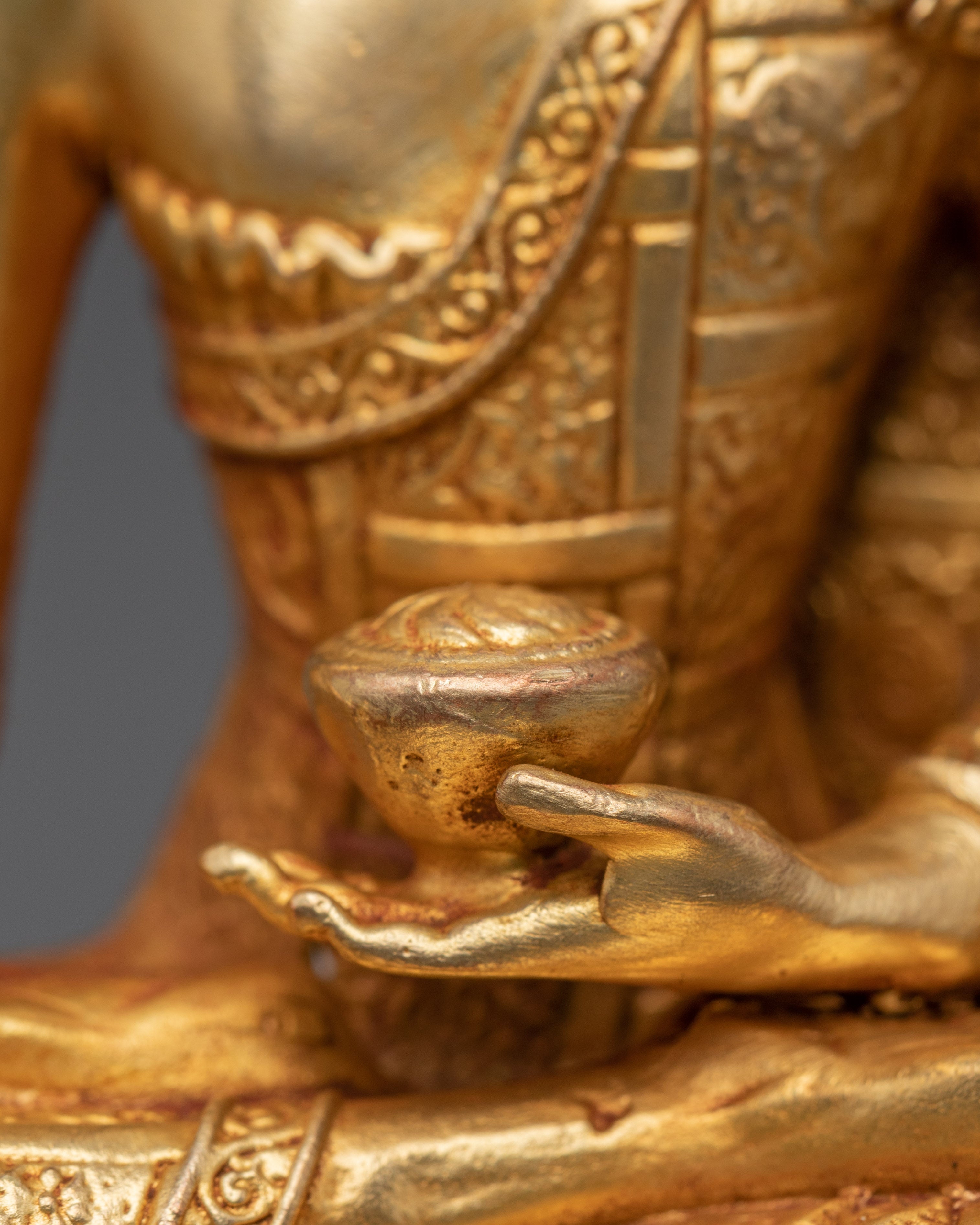 Meditating Buddha Shakyamuni Sculpture | Seated Enlightenment Pose