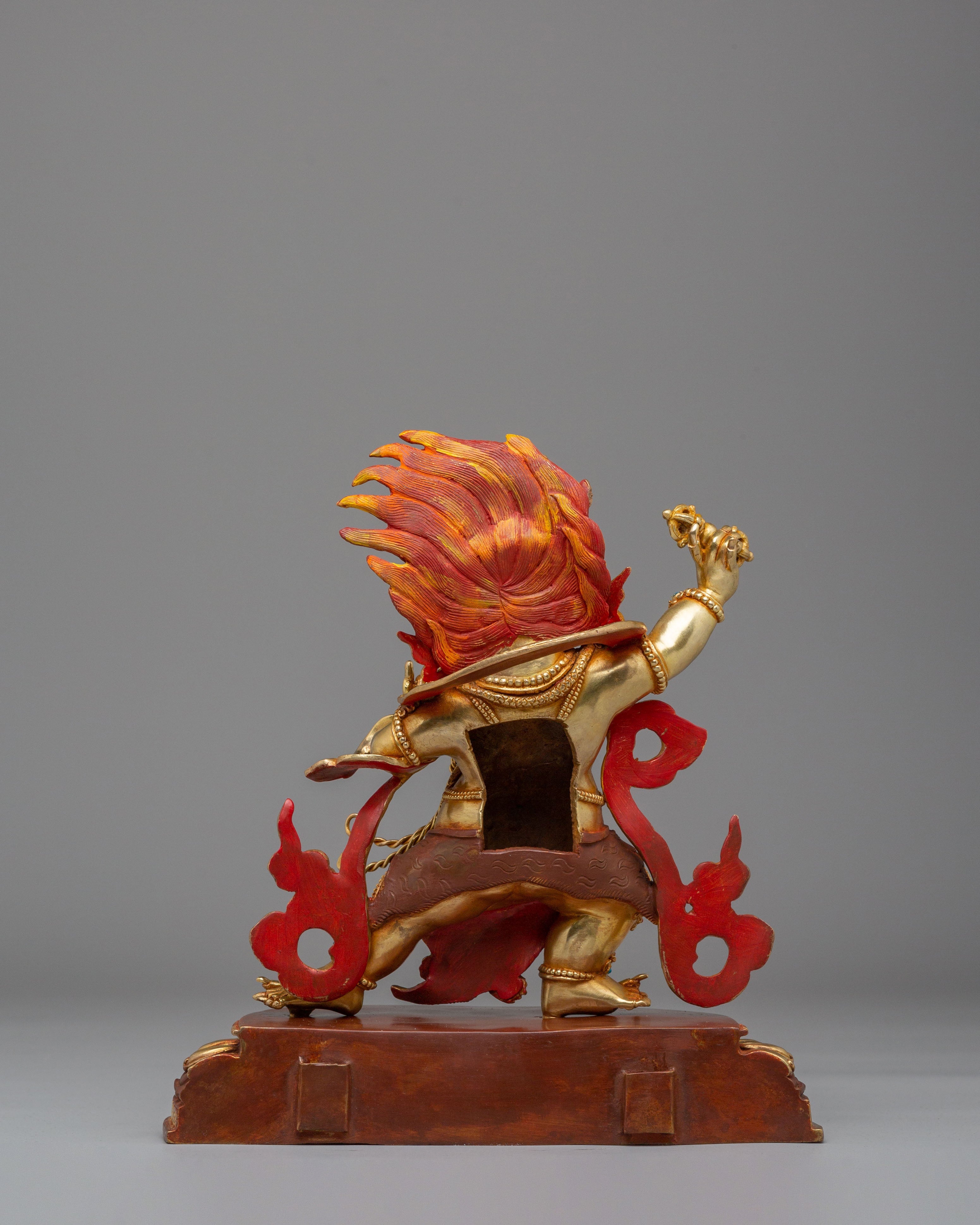 Handcrafted Vajrapani Buddhist Statue | Symbol of Protection and Strength