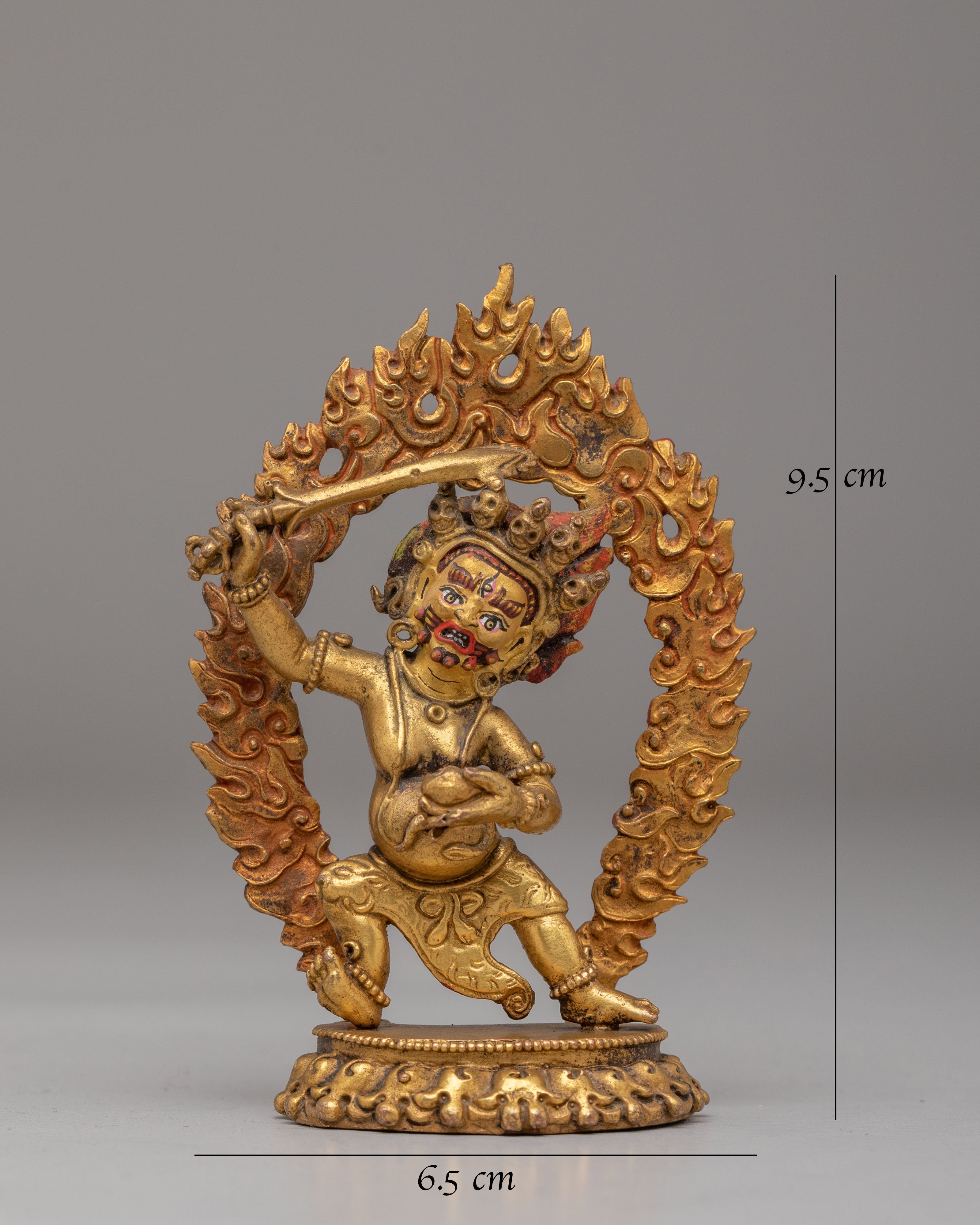 khadgapani Deity Sculpture | Tibetan Protector Statue