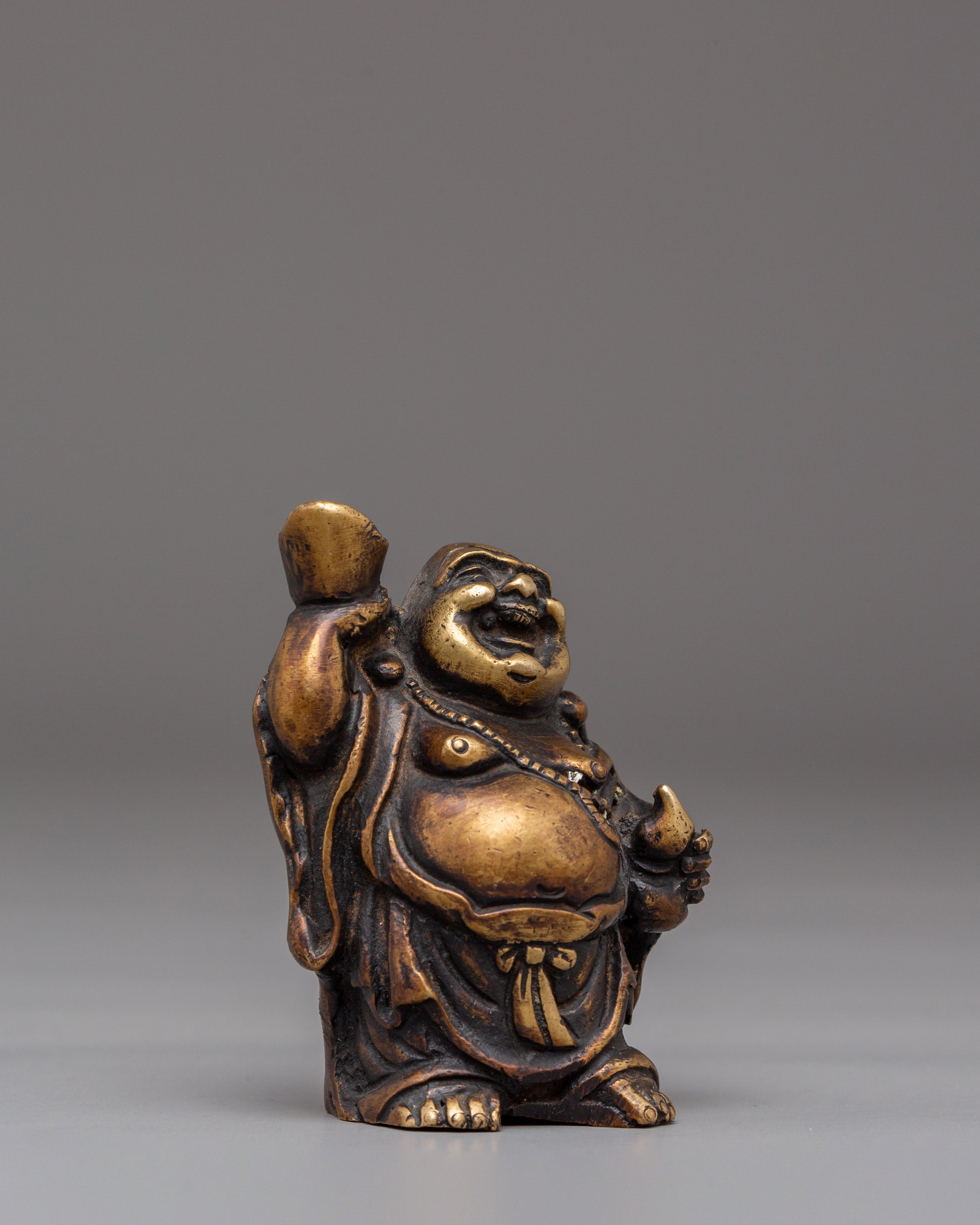 Handcrafted Laughing Buddha Set