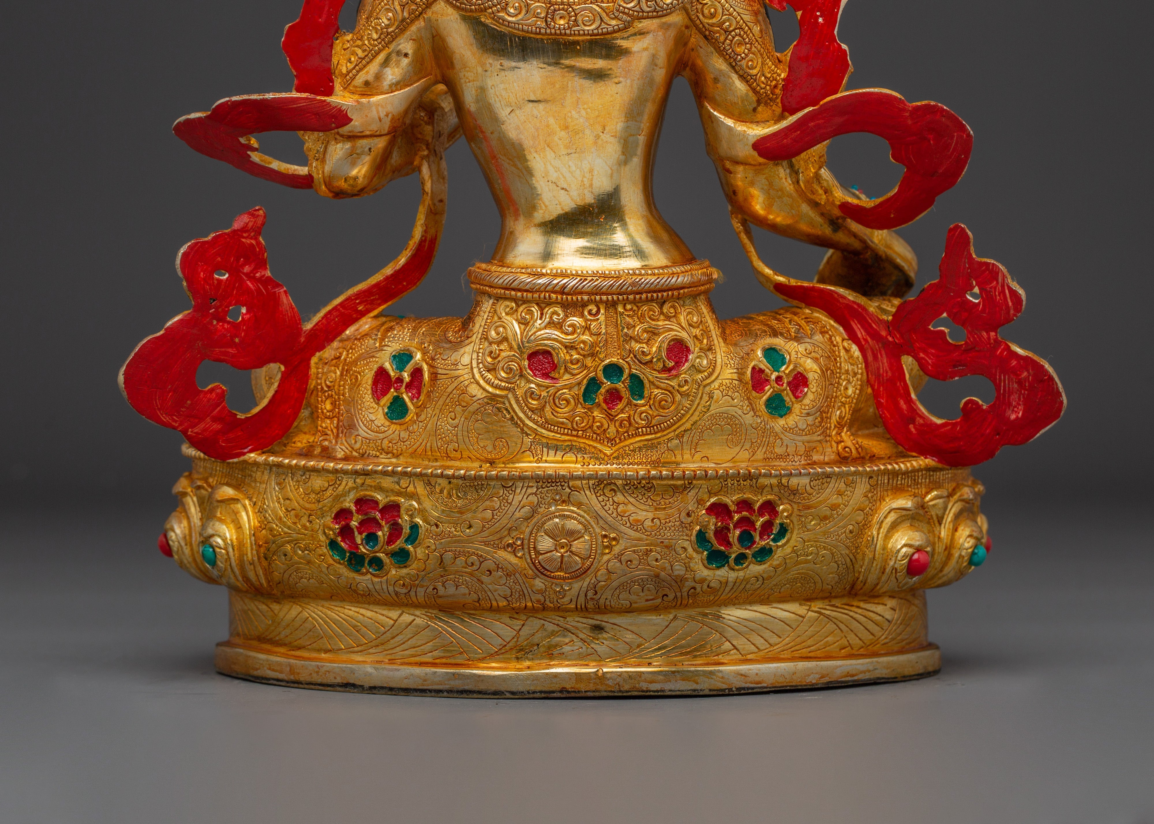 Serene Shyama Tara Handcrafted Statue | Green Tara - Mother of All Buddhas