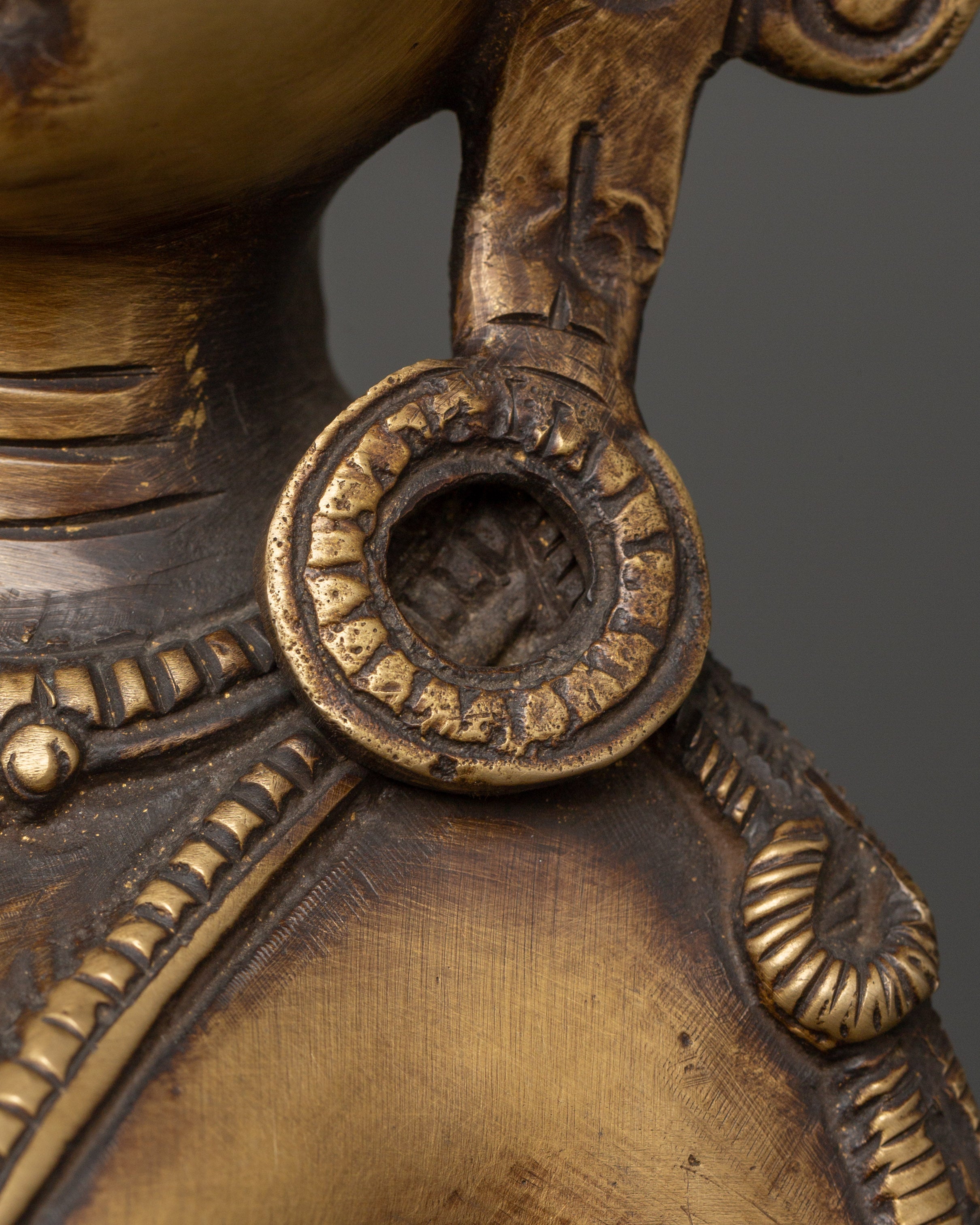 Standing Maya Devi Sculpture for Altar | Buddhist Art for Serenity