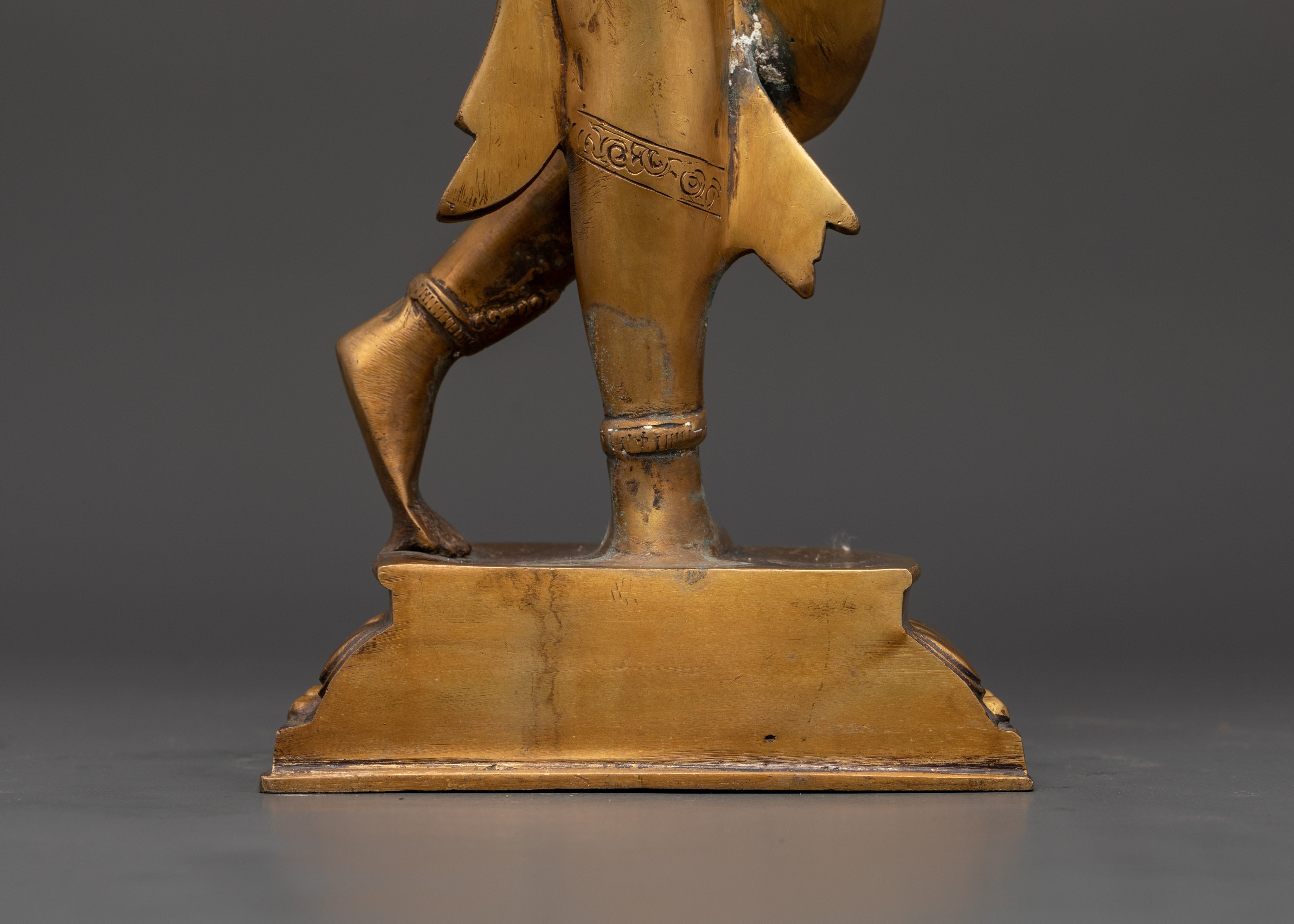 Maya Devi Brass Sculpture for Dharma Decor | Traditional Artwork