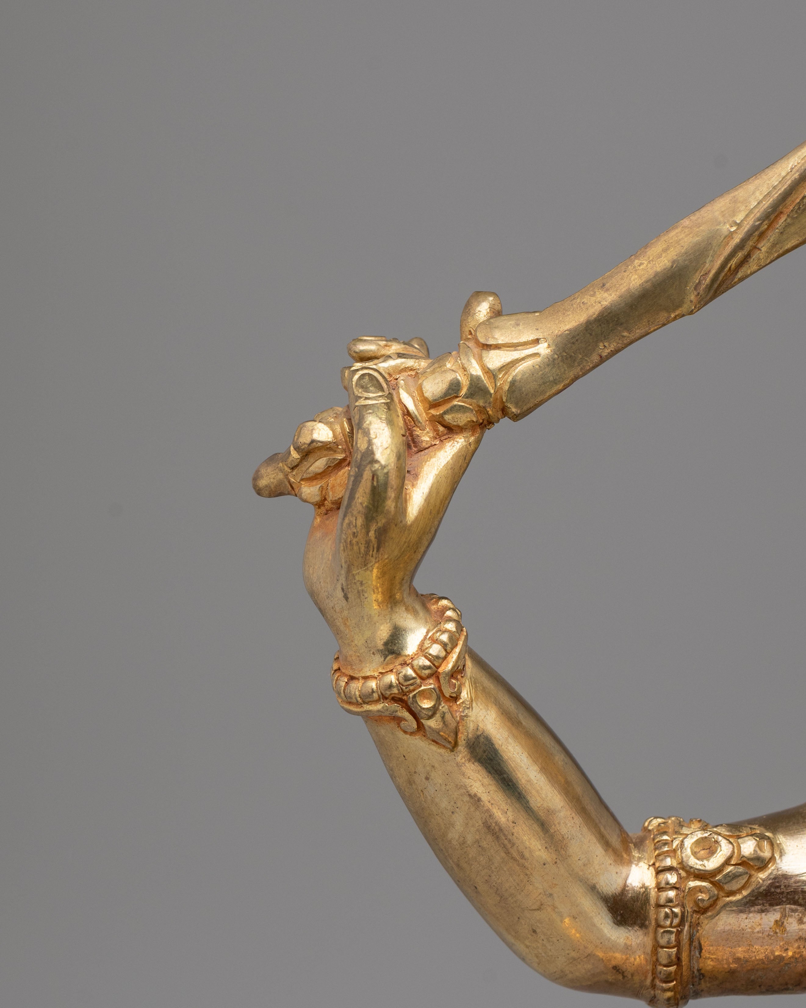 Manjushri Statue Of Power And Wisdom | Symbolizing Knowledge